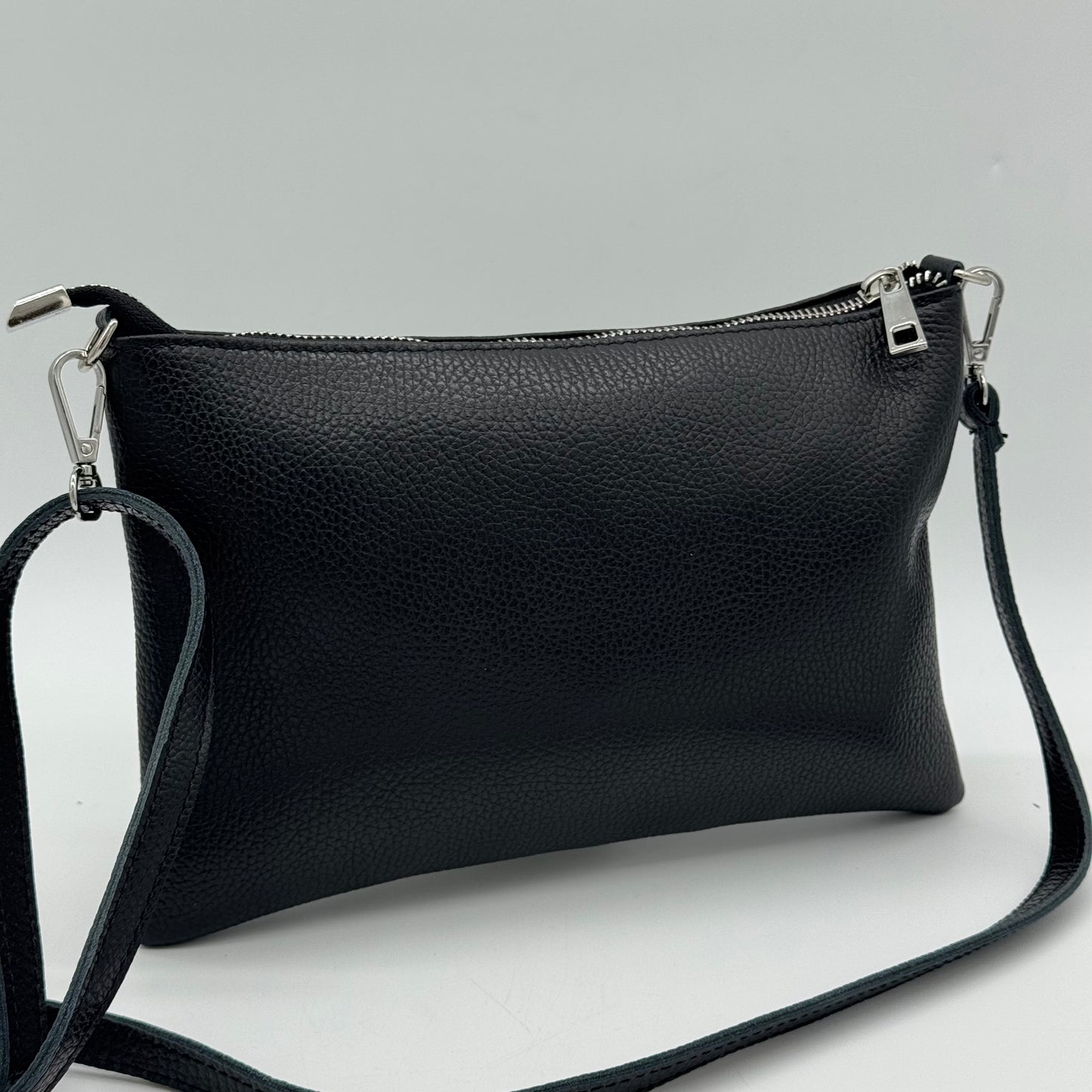 Leather Slim Crossbody Bag