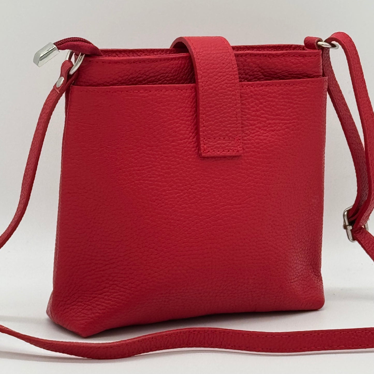 Leather Small Messenger Crossbody Bag