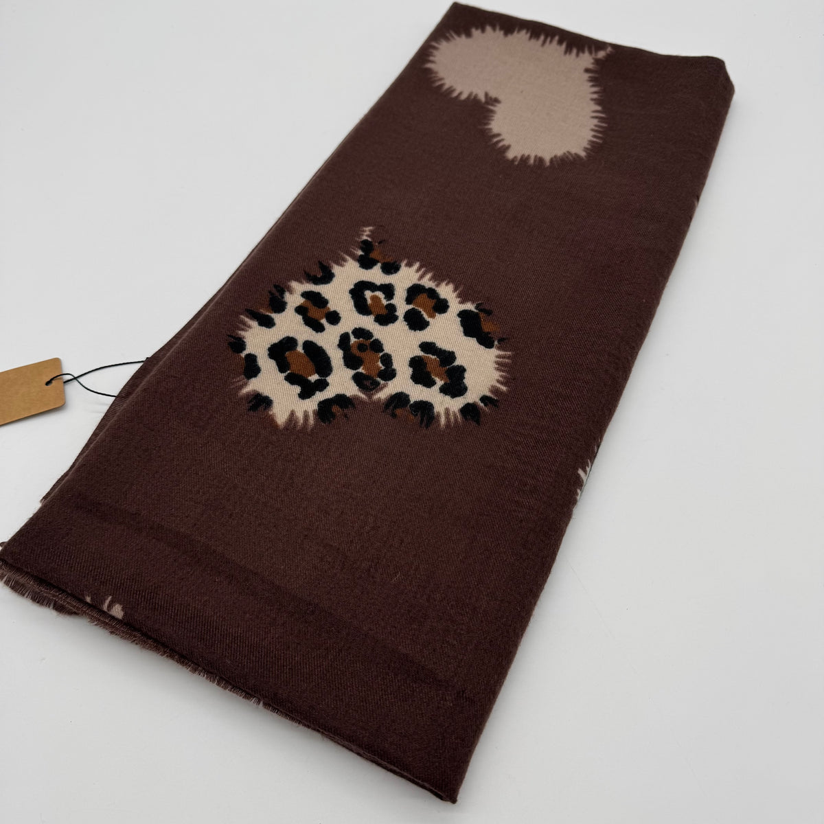 Heart Print Scarf