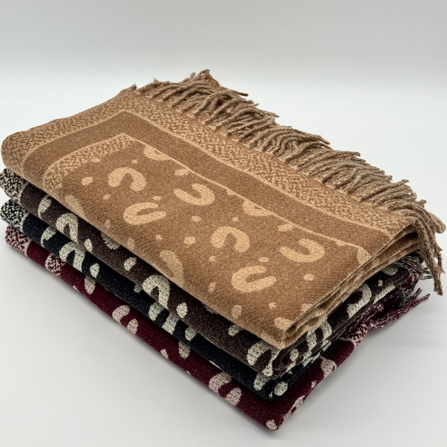 Soft Winter Print Scarf