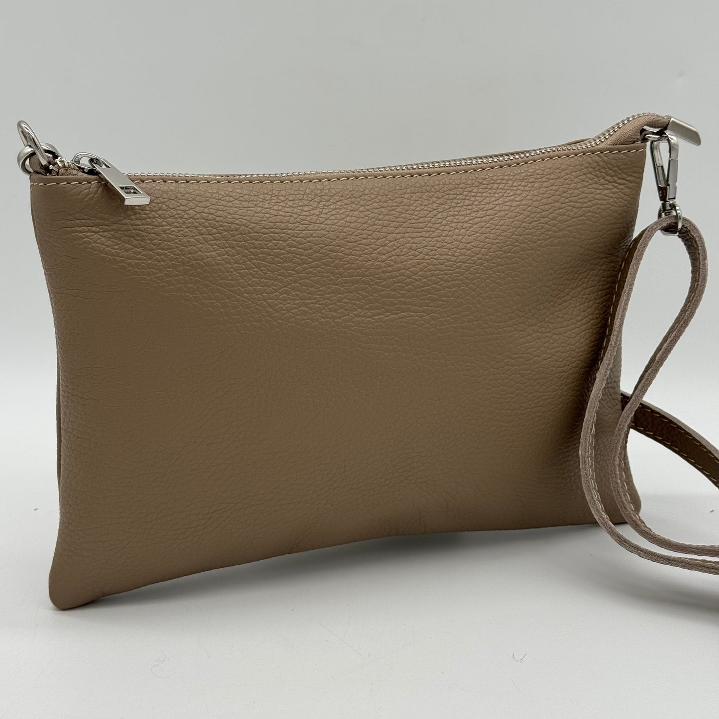 Leather Slim Crossbody Bag