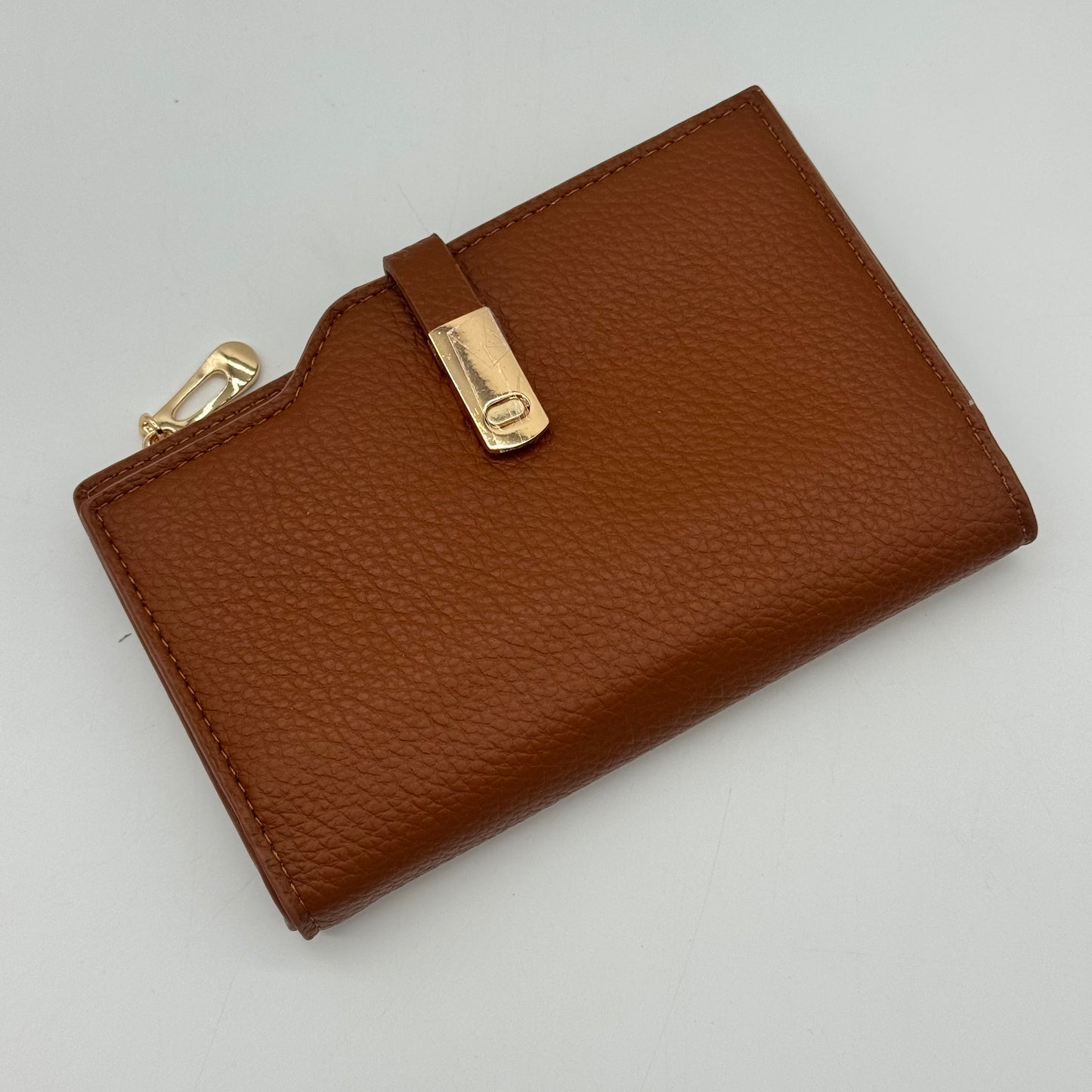 Faux Leather RFID Bifold Purse