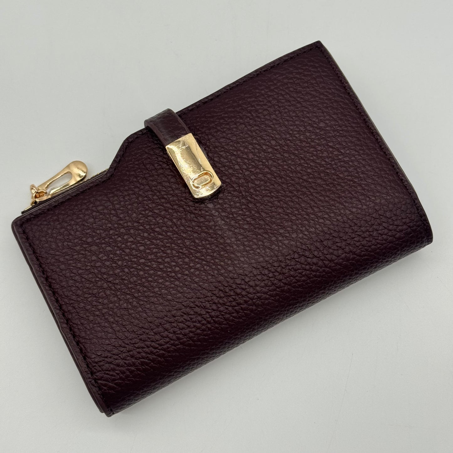 Faux Leather RFID Bifold Purse