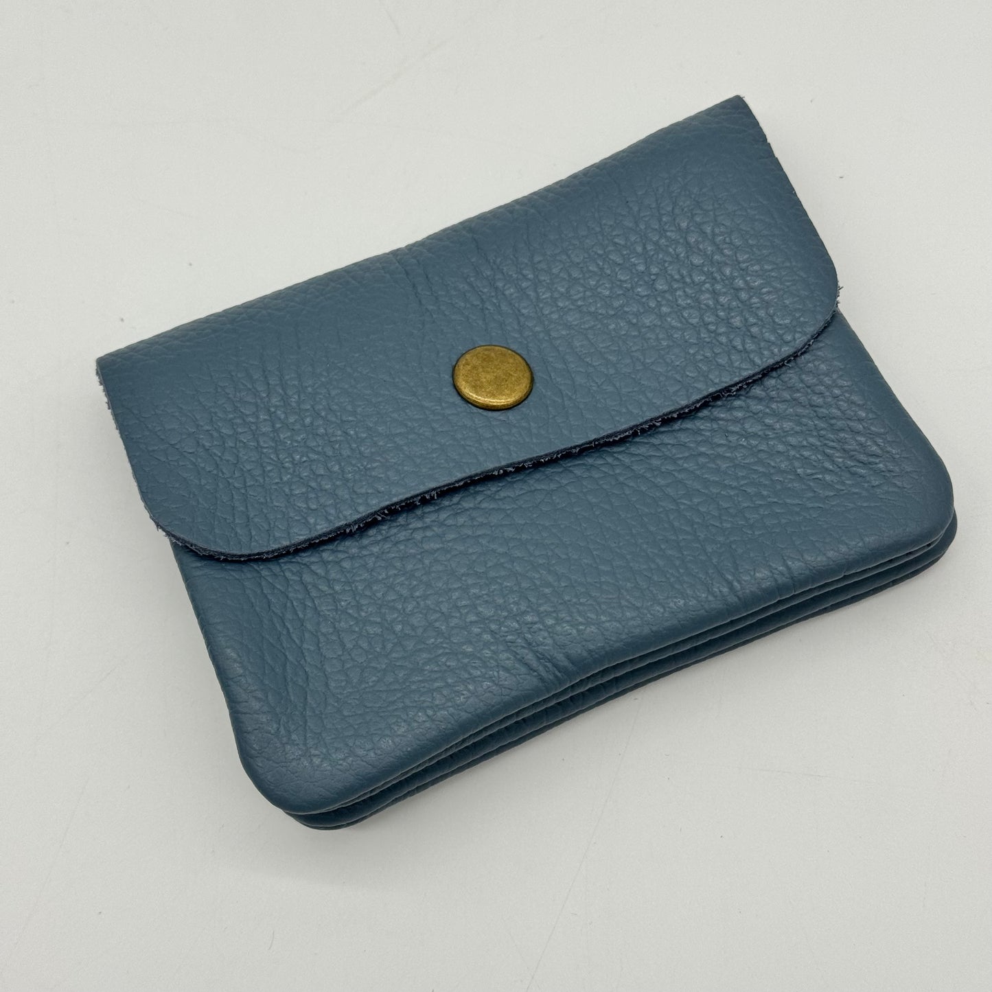 Leather Mini Popper Purse