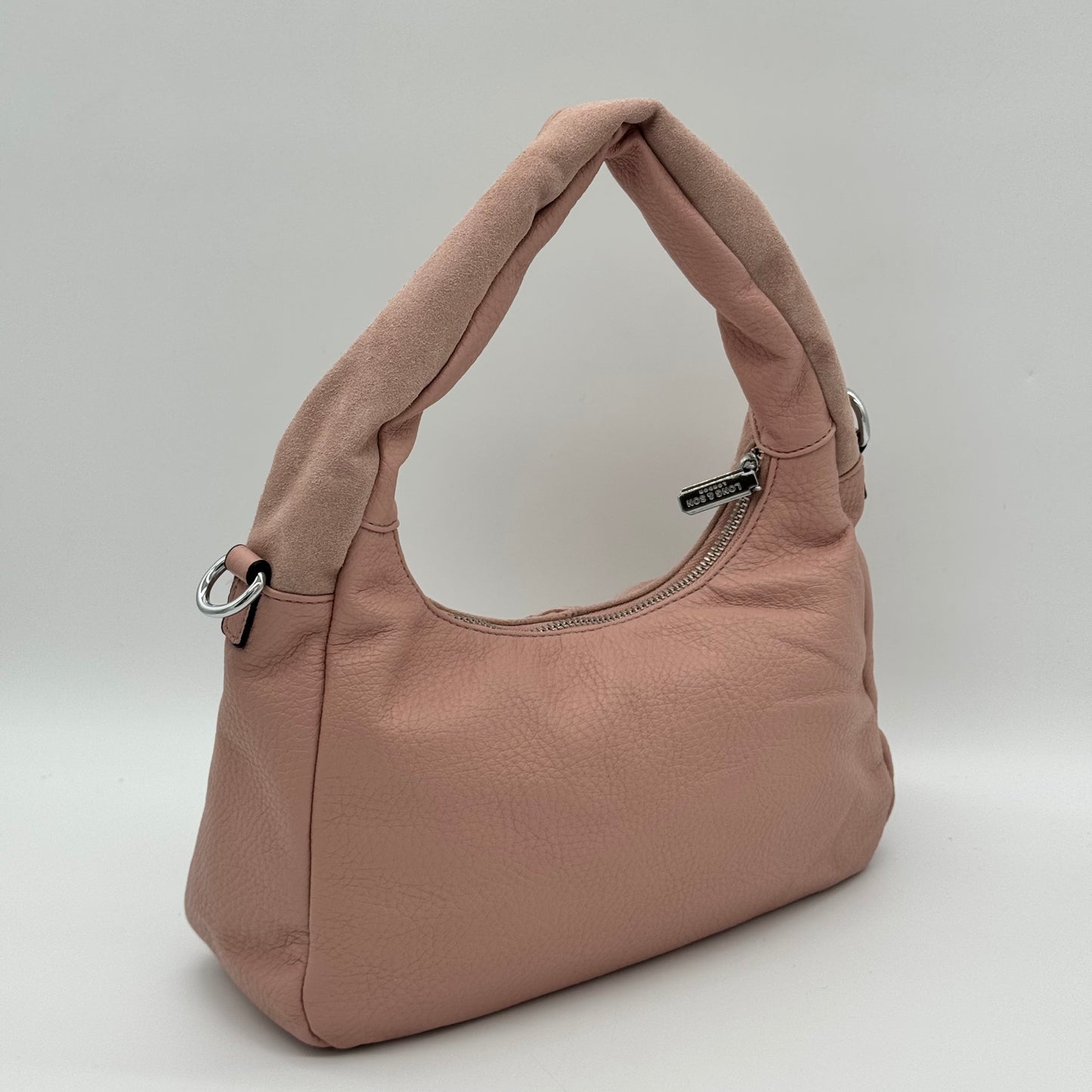 Faux Leather/Suede Grab Bag