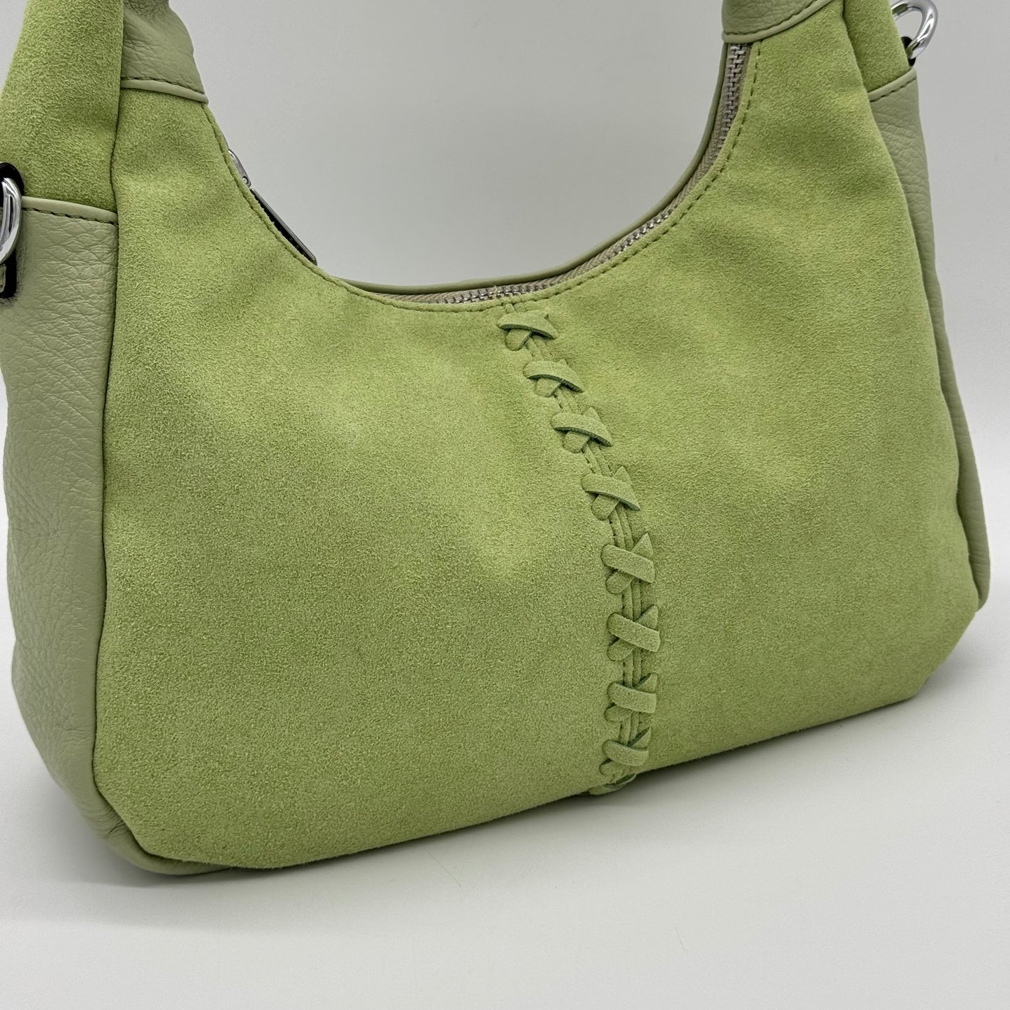 Faux Leather/Suede Grab Bag