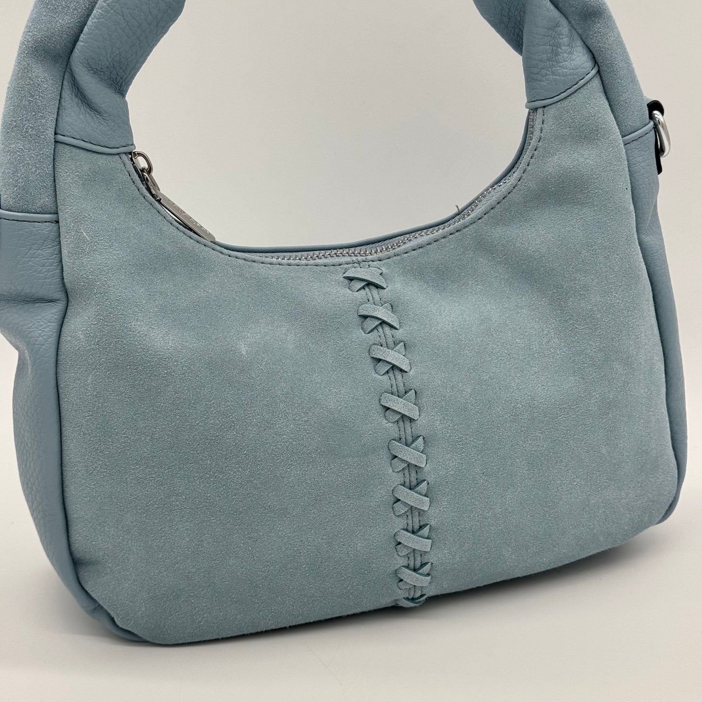 Faux Leather/Suede Grab Bag