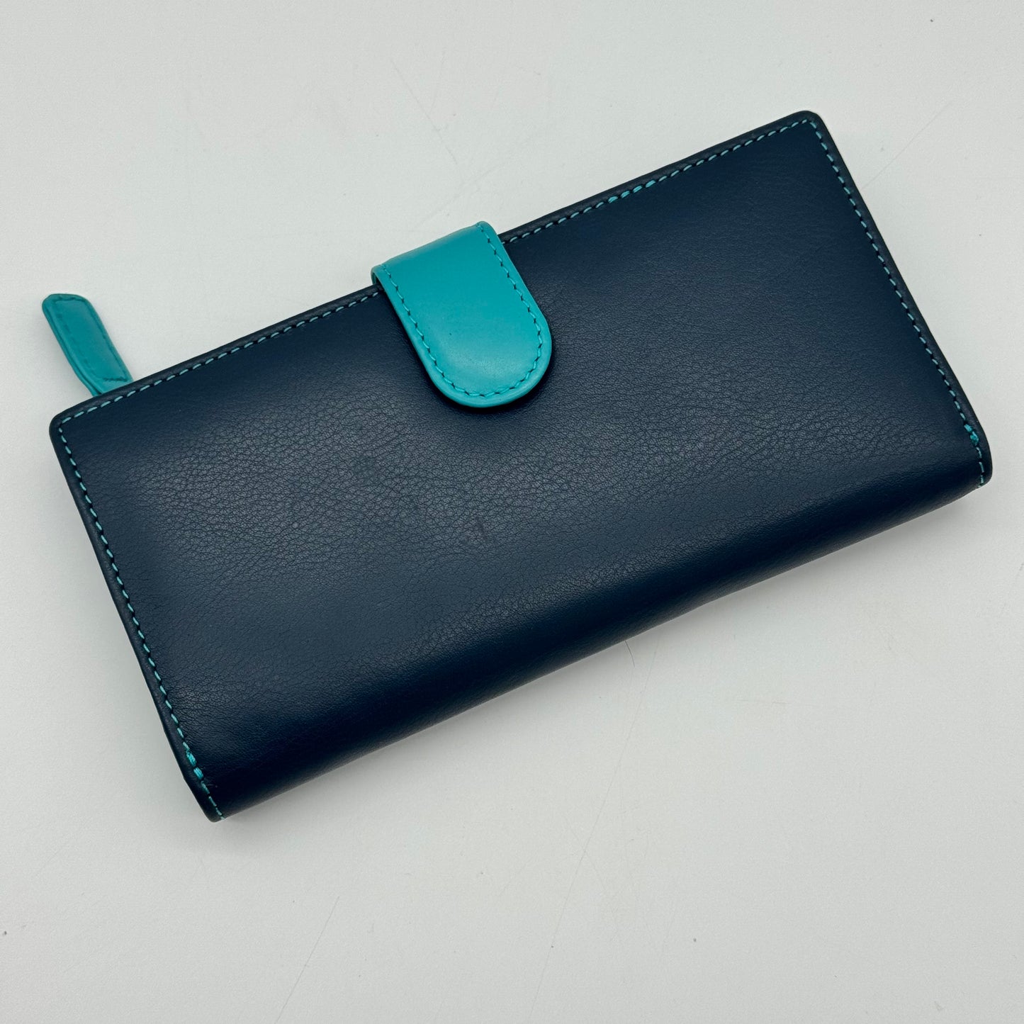 RFID Leather Multi Colour Wallet Purse