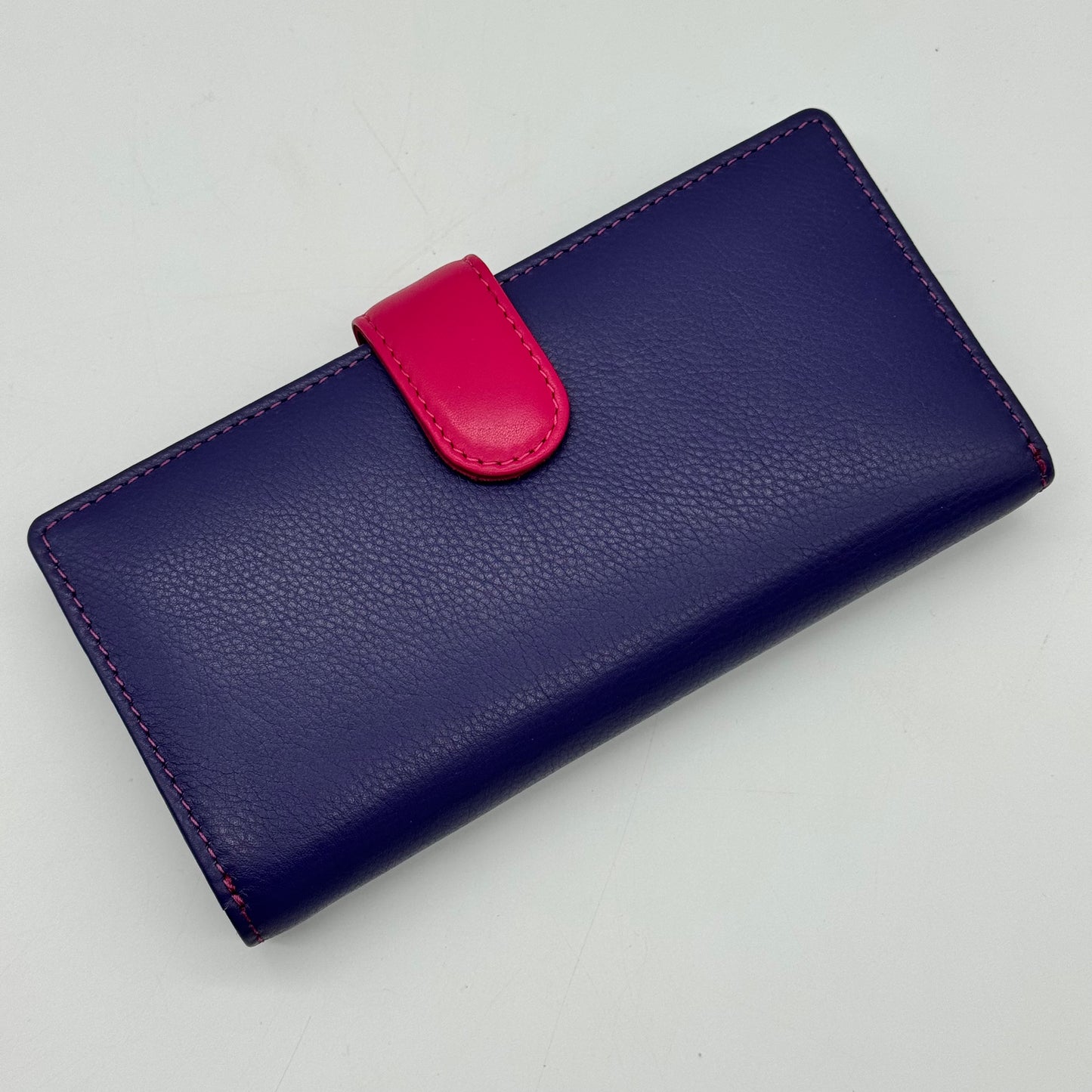 RFID Leather Multi Colour Wallet Purse