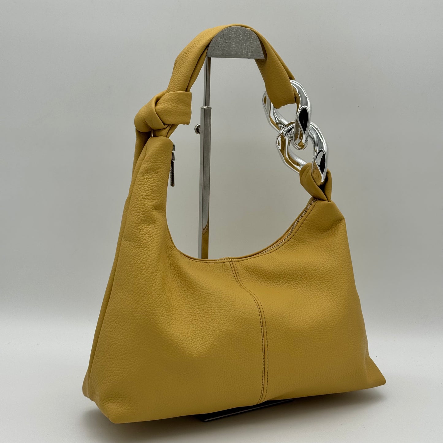 Faux Leather Shoulder Bag