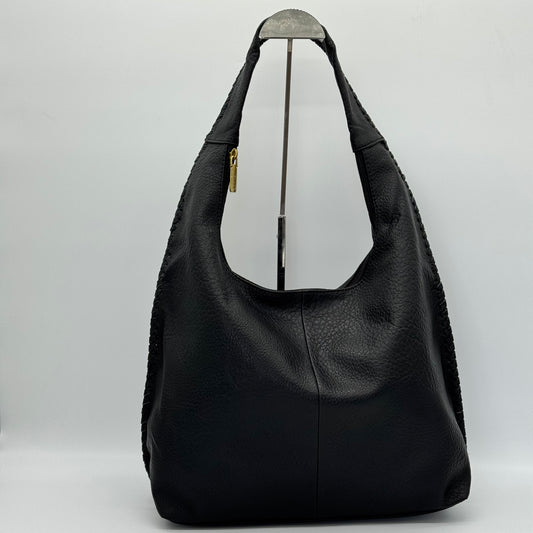 Faux Leather Hobo Shoulder Bag
