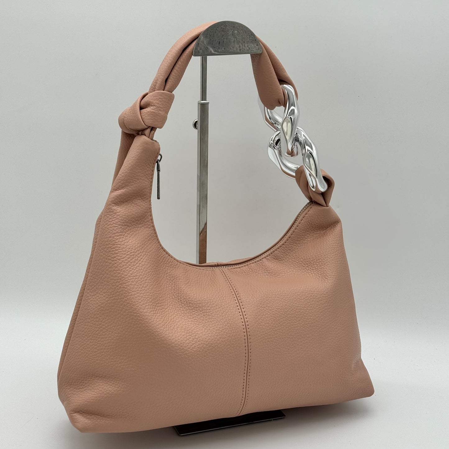 Faux Leather Shoulder Bag