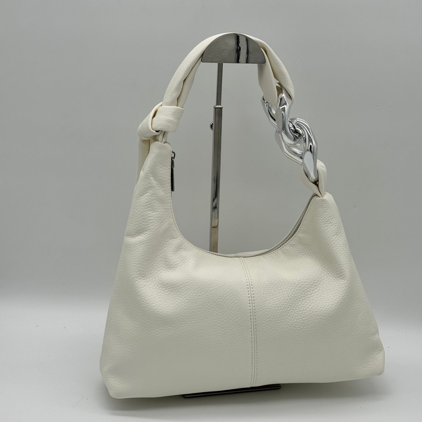 Faux Leather Shoulder Bag