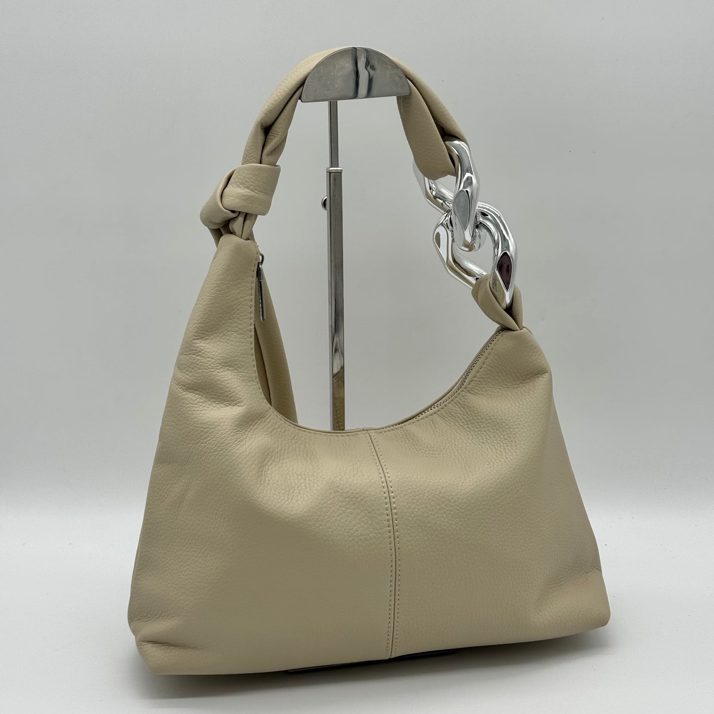 Faux Leather Shoulder Bag