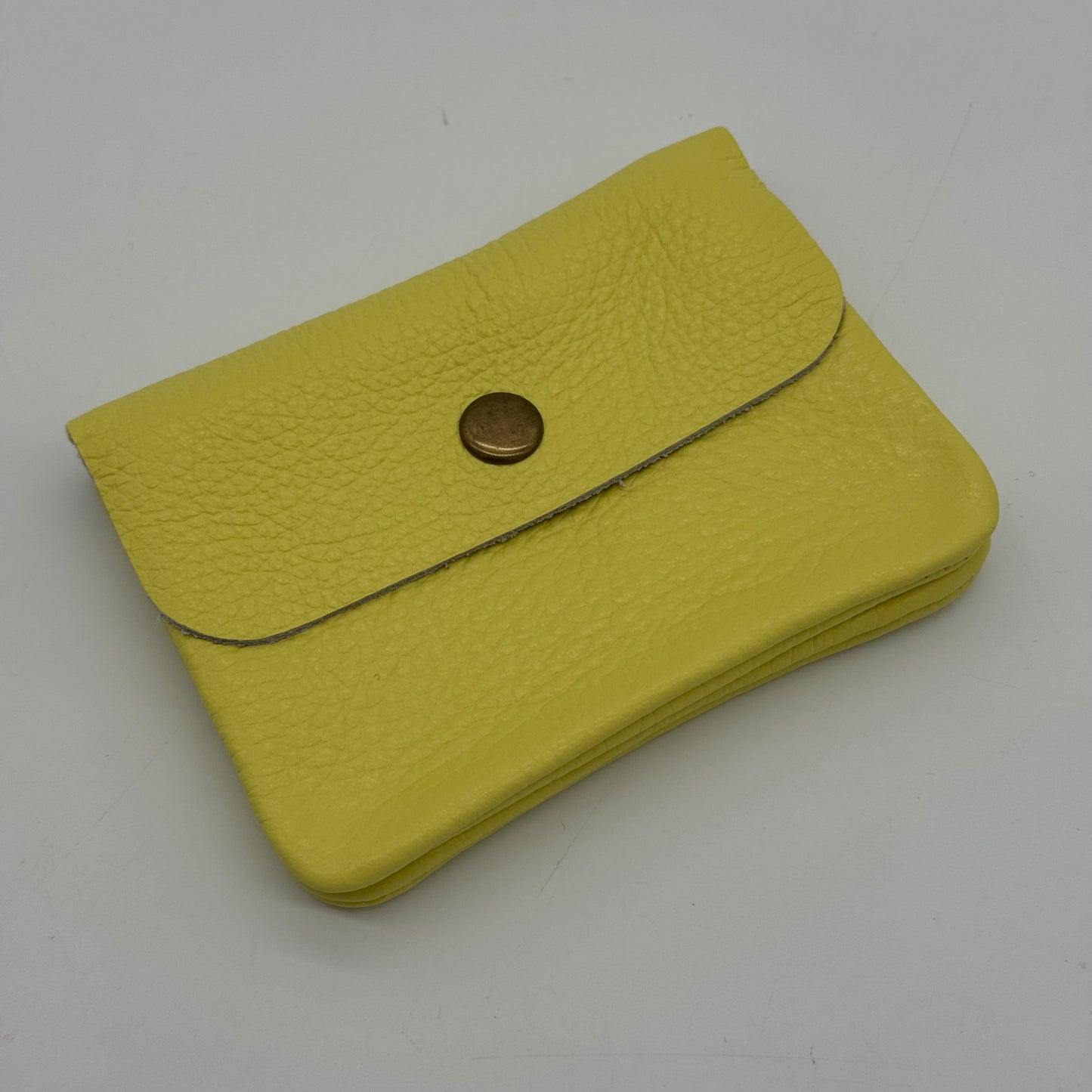 Leather Mini Popper Purse