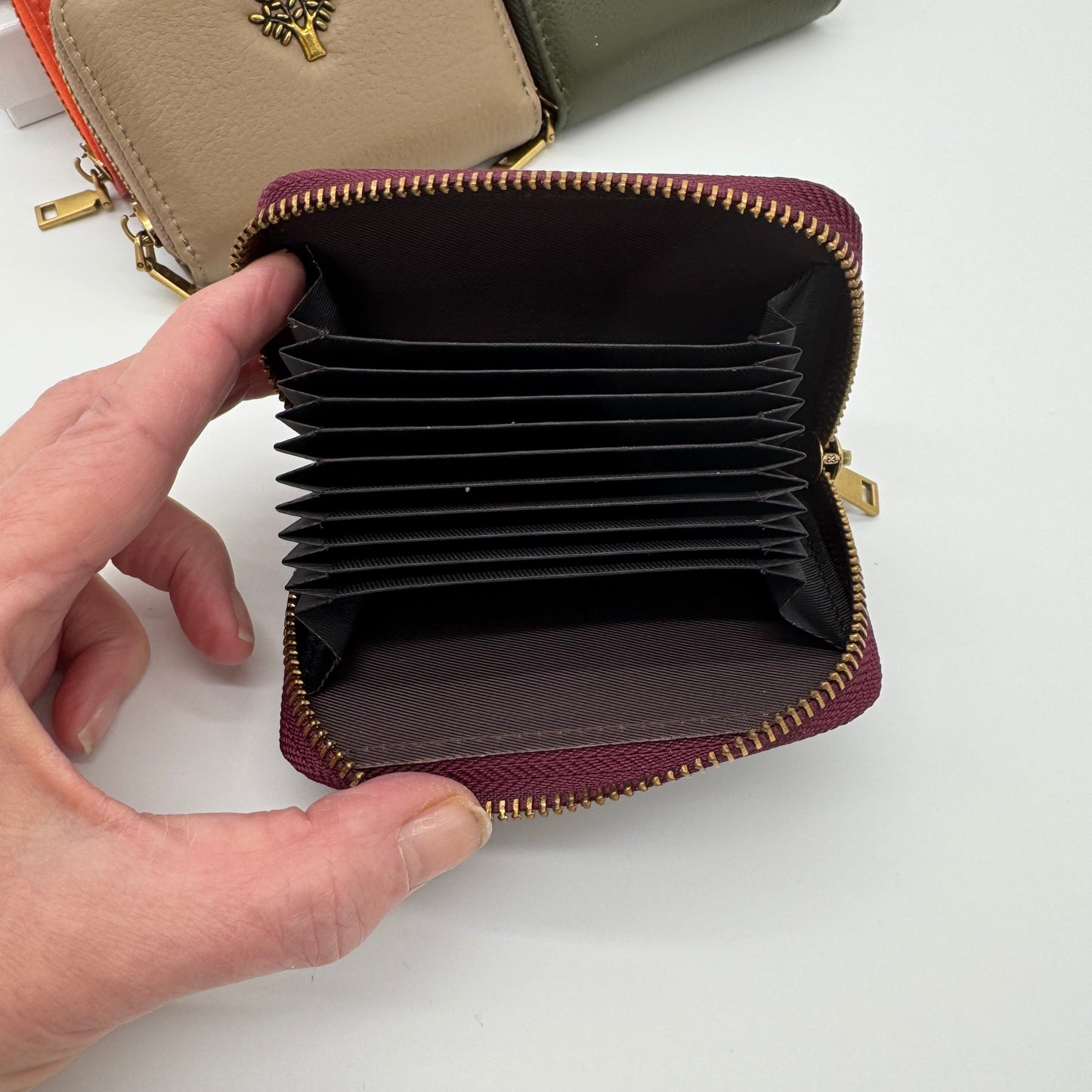 Leather Credit Card Holder Boxed