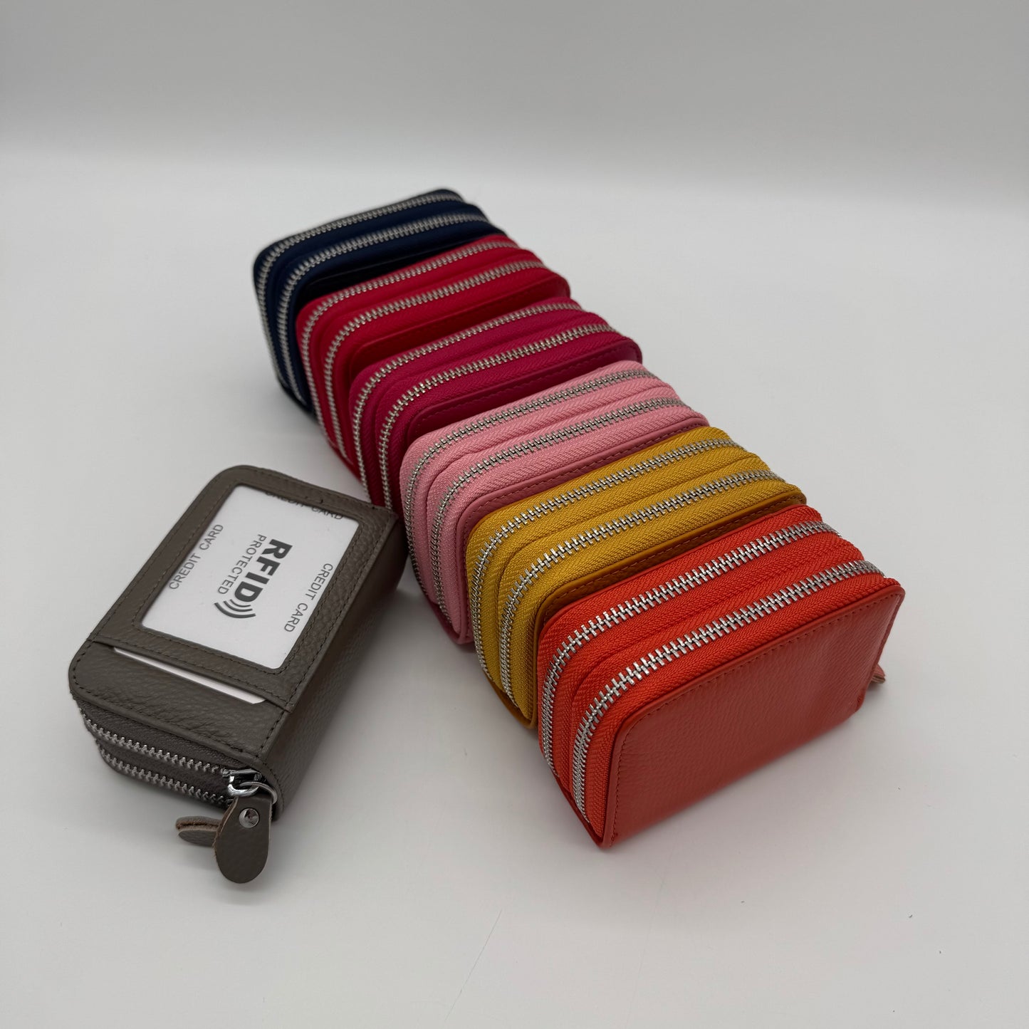 Leather Card Coin RFID Purse
