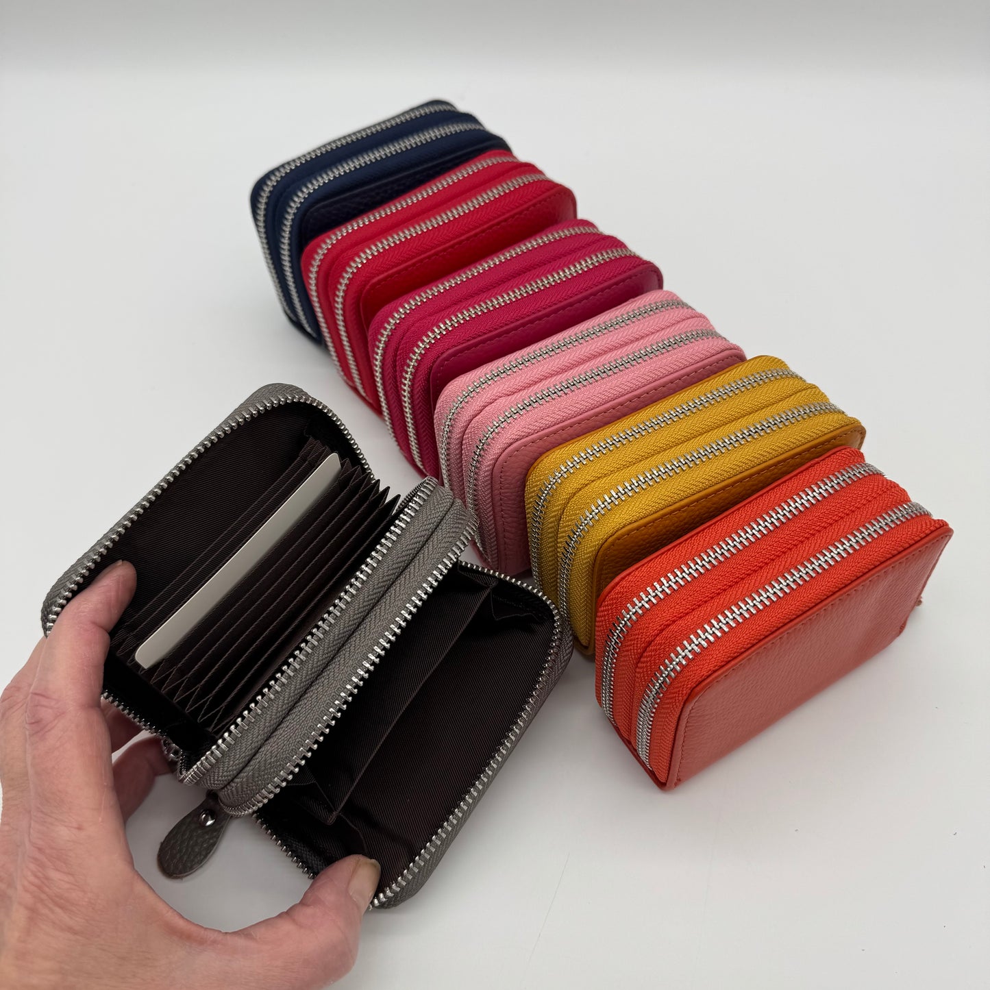 Leather Card Coin RFID Purse