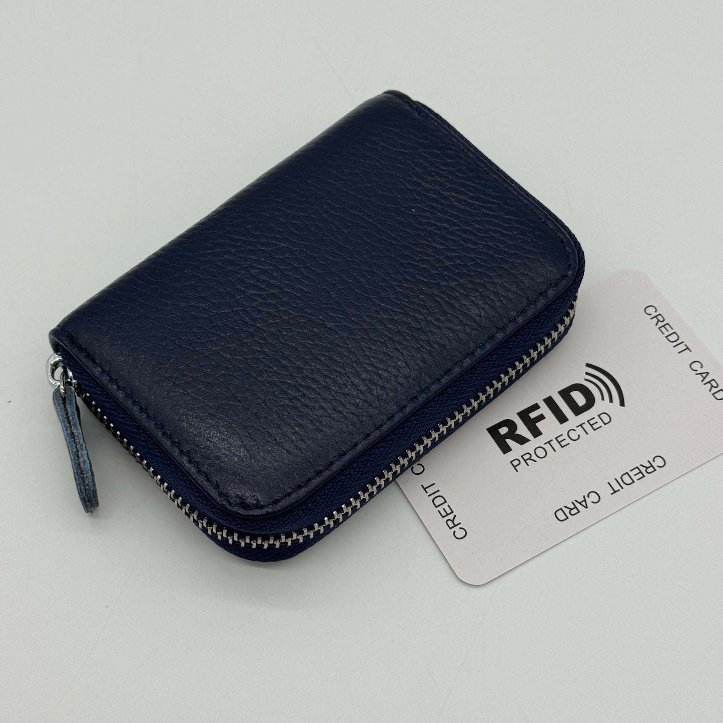Leather RFID Credit Card Holder