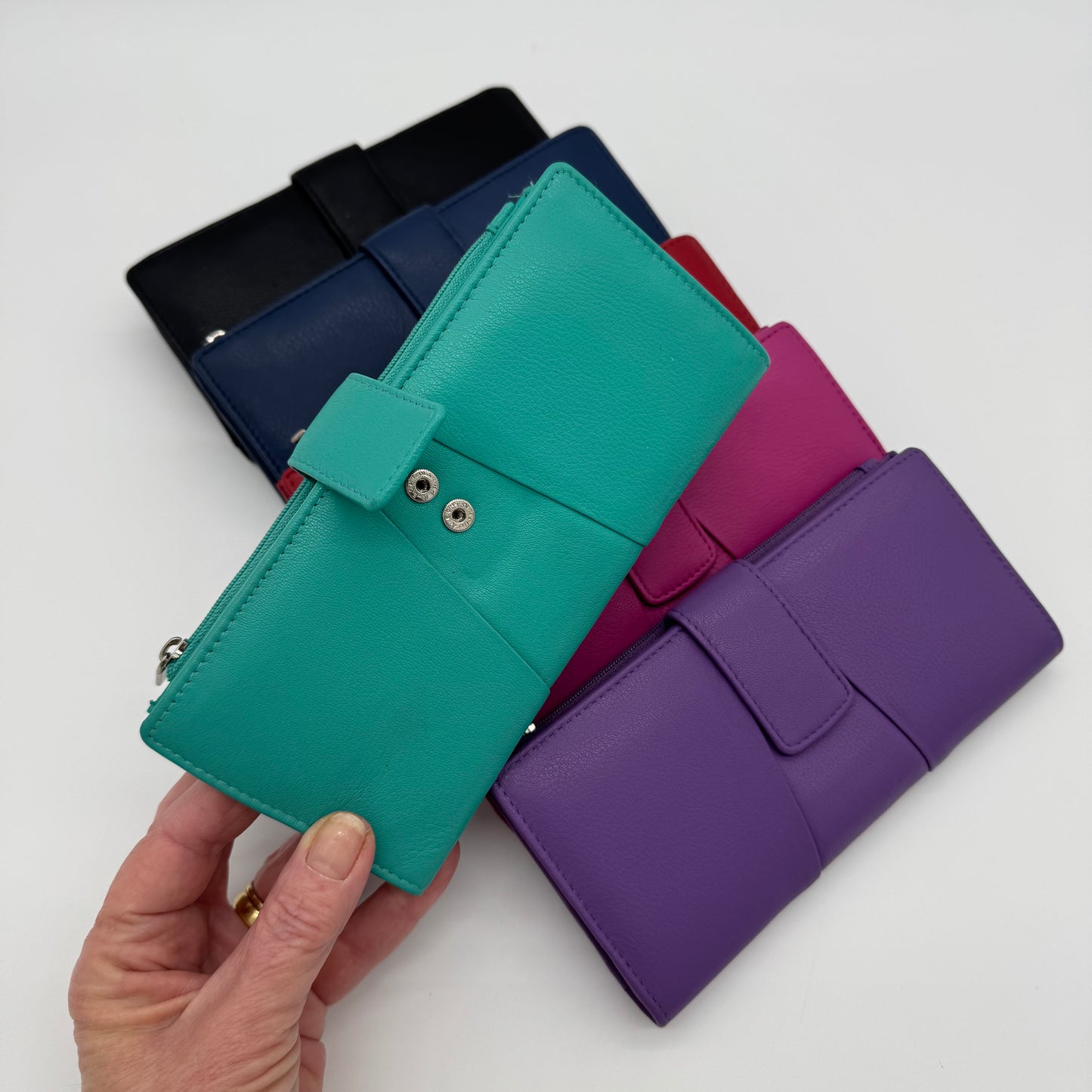 Leather RFID Wallet Purse