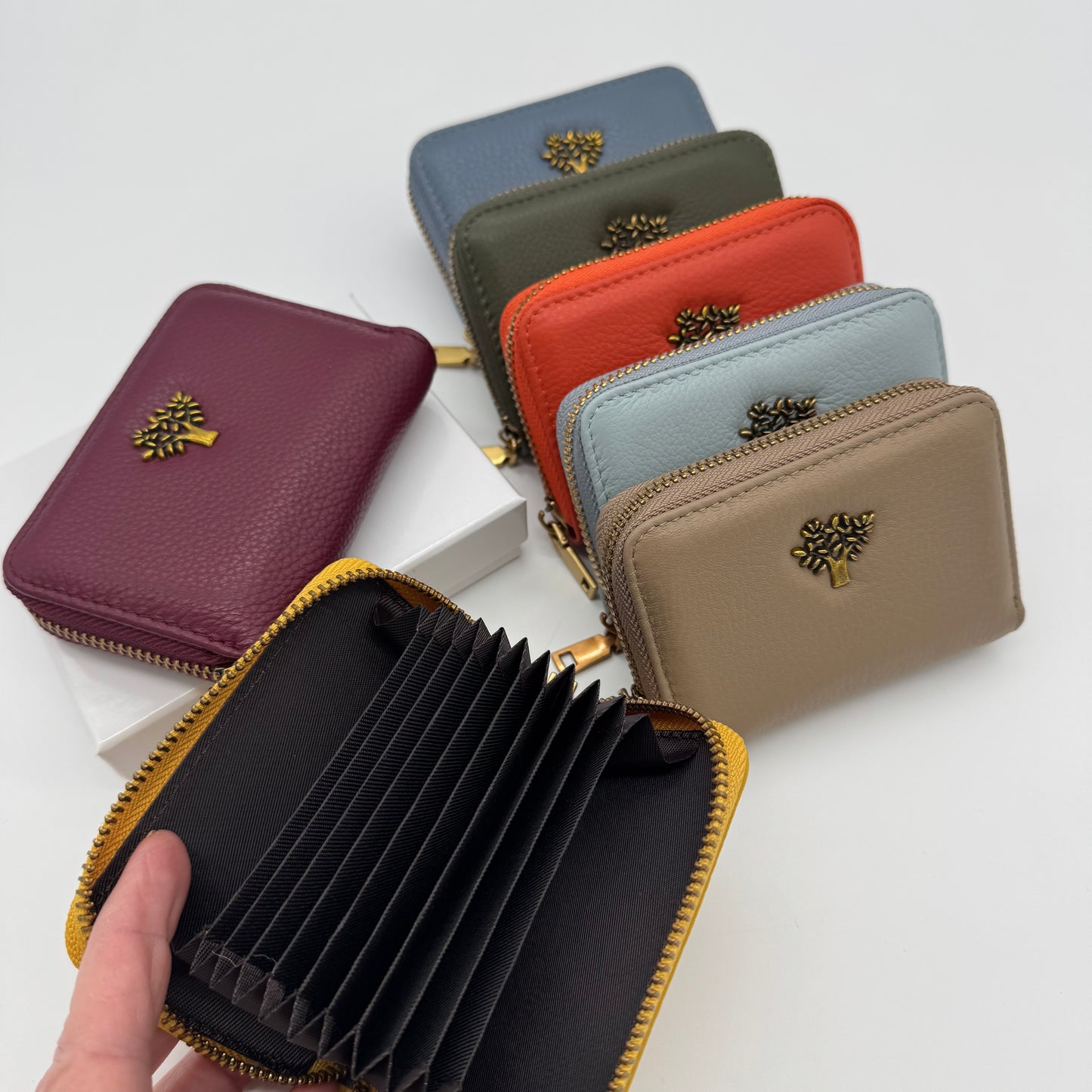 Leather Credit Card Holder Boxed