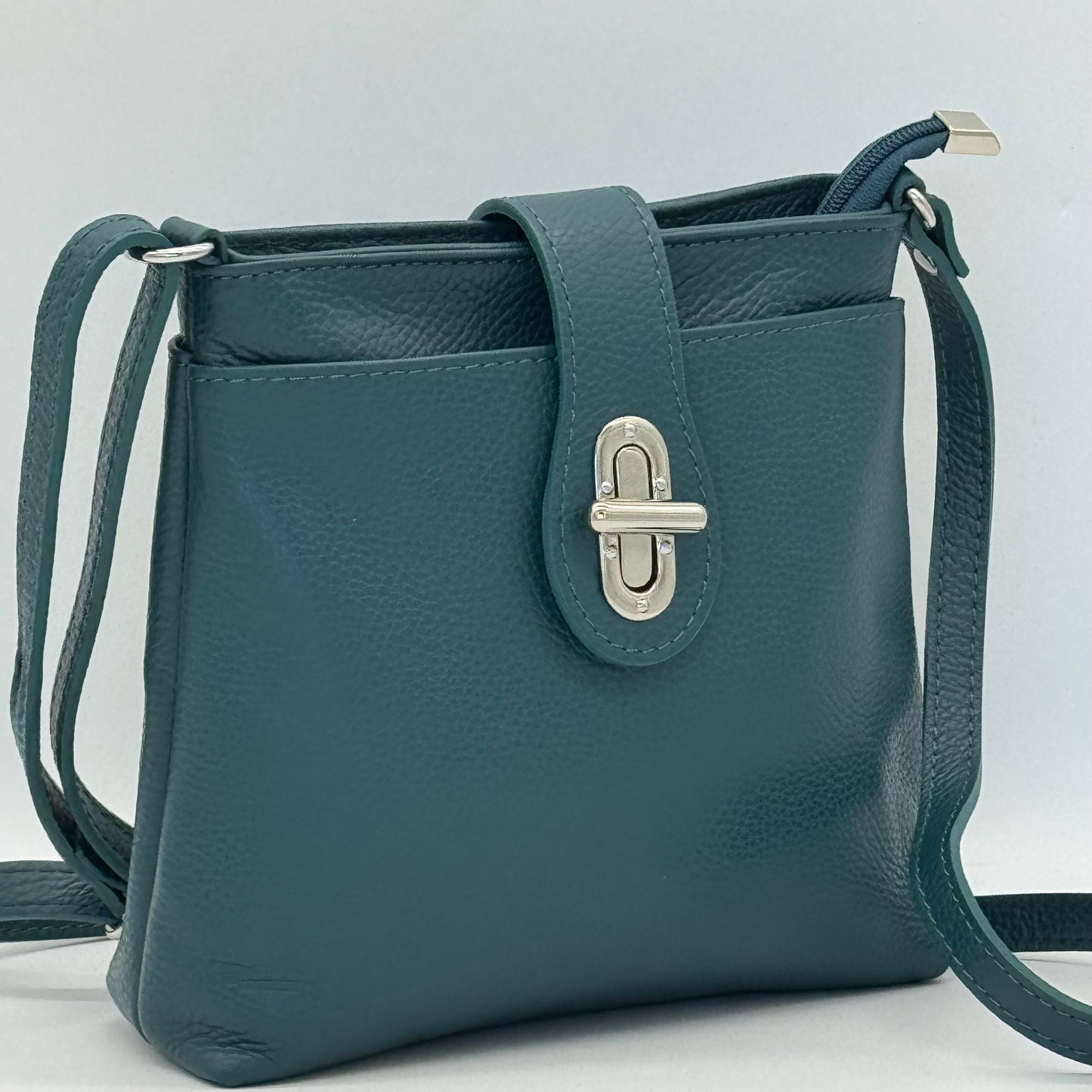 Leather Small Messenger Crossbody Bag