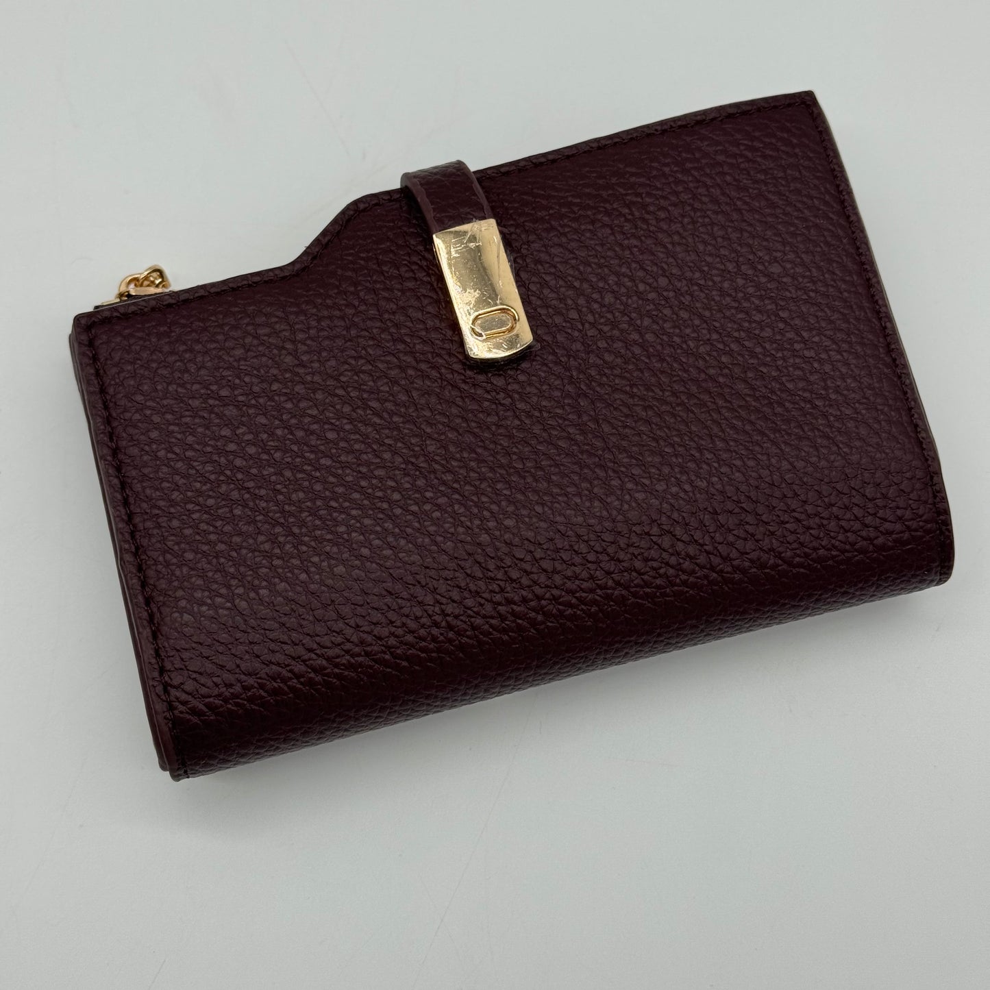 Faux Leather RFID Bifold Purse