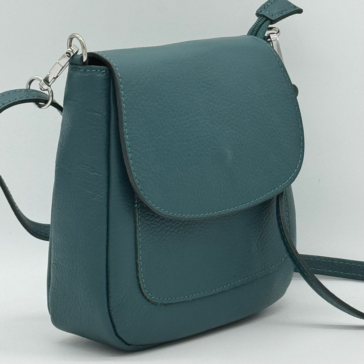 Leather Messenger Bag