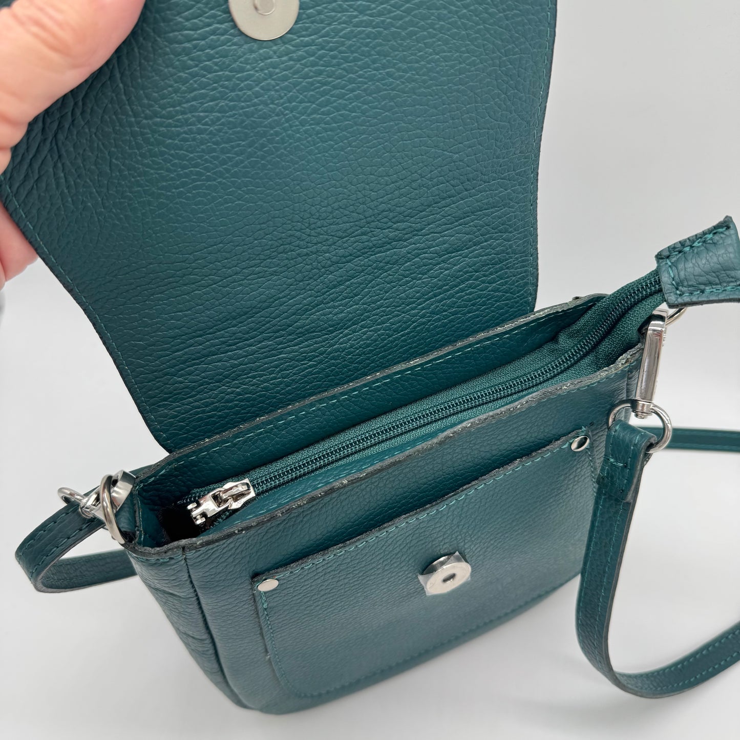 Leather Messenger Bag