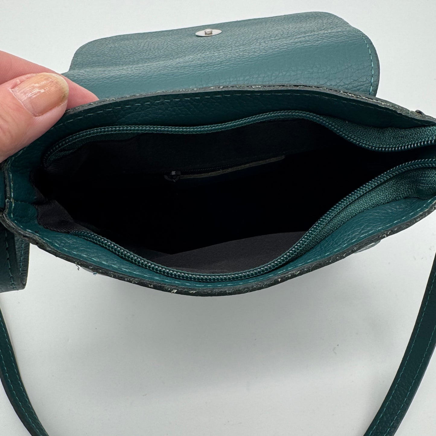 Leather Messenger Bag