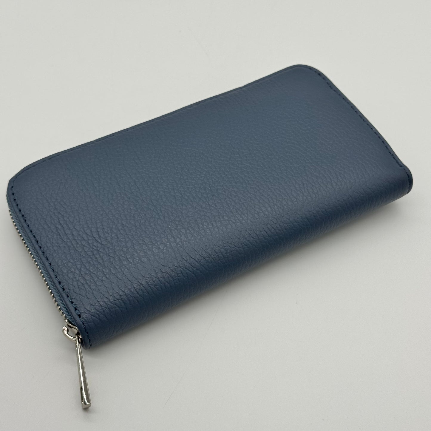 Leather Zipped Long Purse