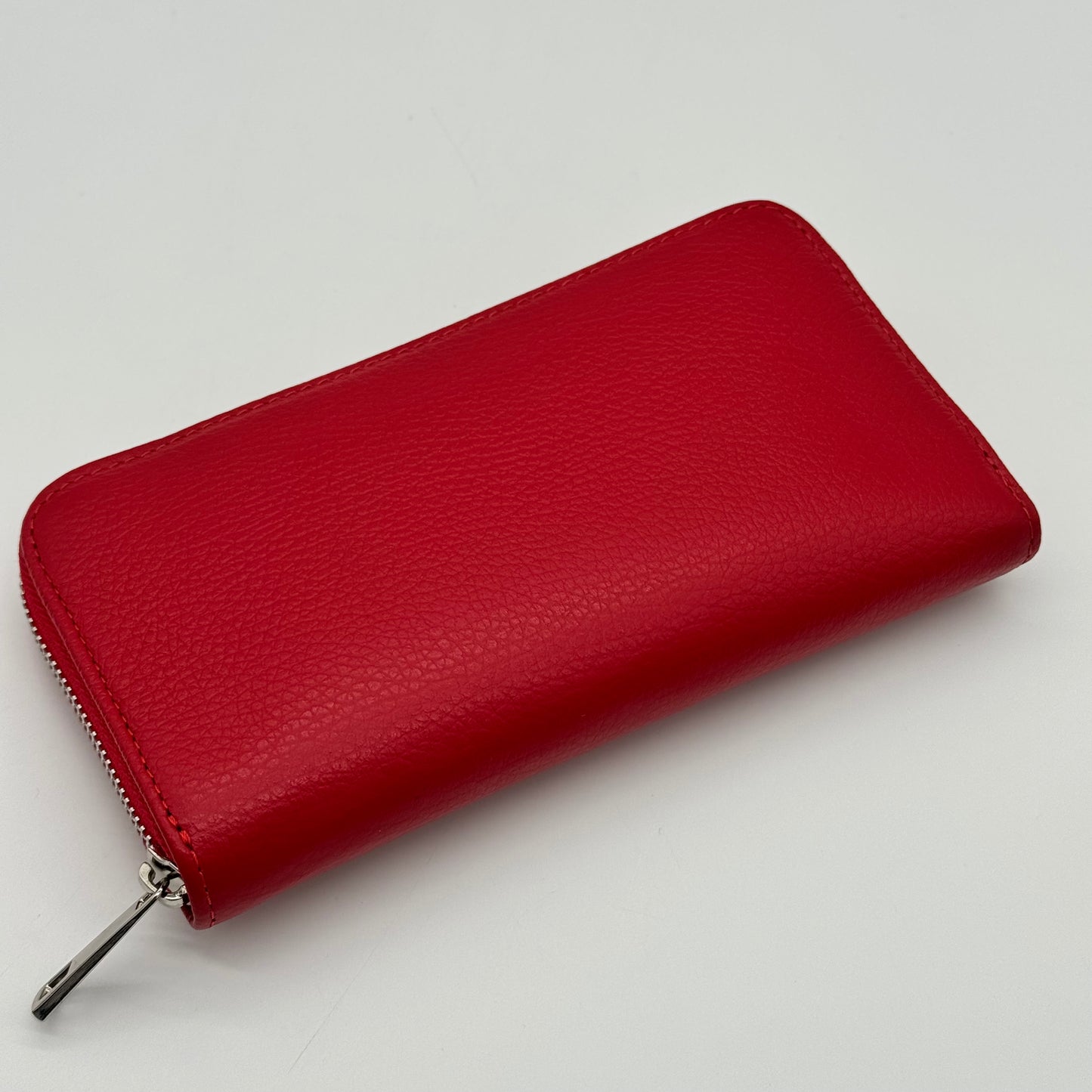 Leather Zipped Long Purse