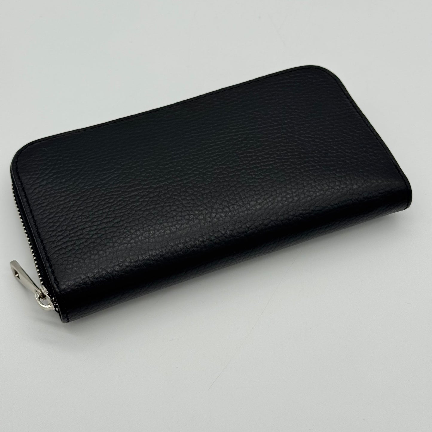 Leather Zipped Long Purse