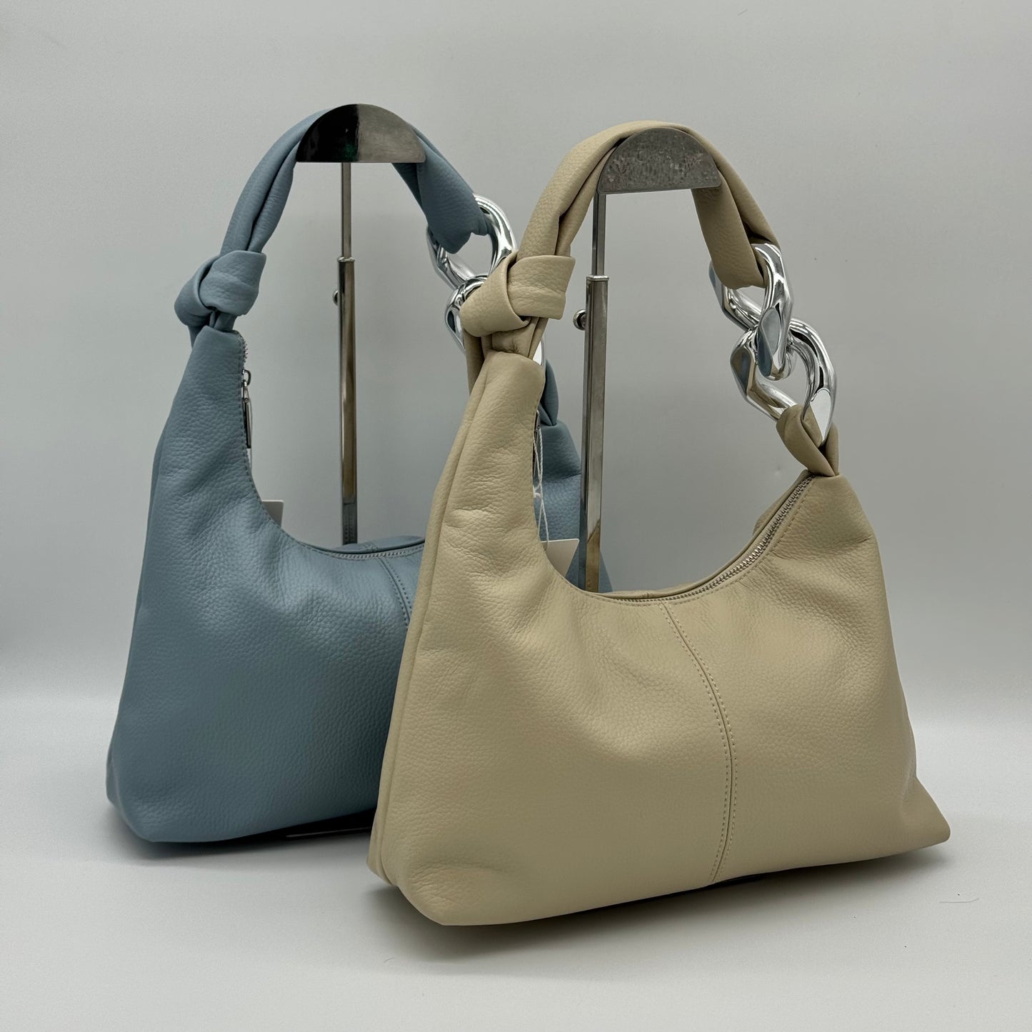 Faux Leather Shoulder Bag