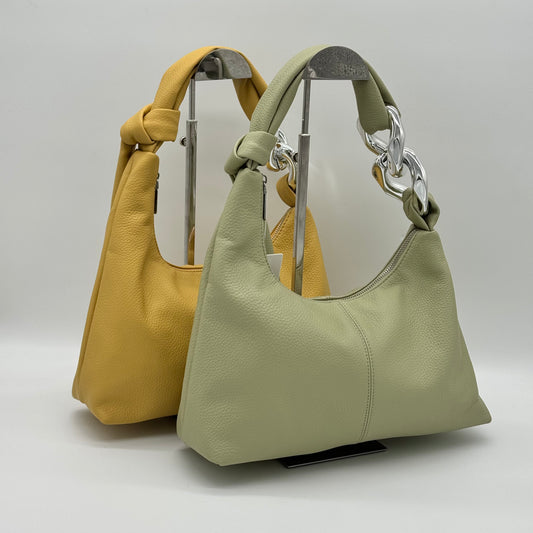 Faux Leather Shoulder Bag