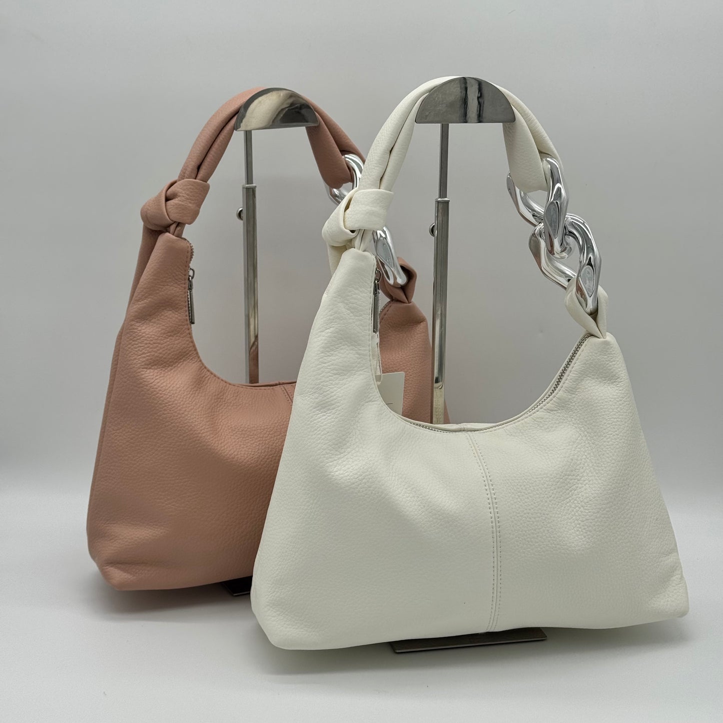 Faux Leather Shoulder Bag