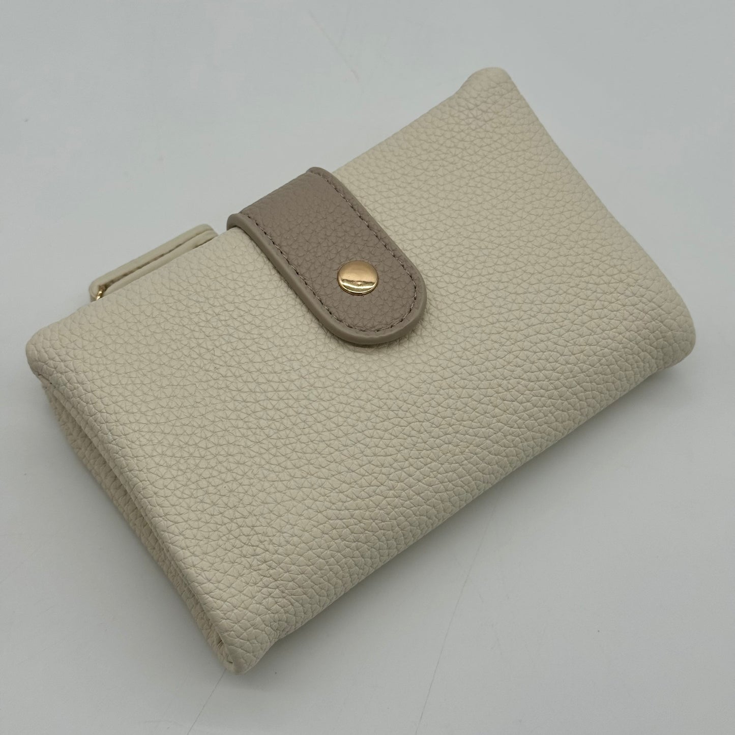 Faux Leather Two Tone Purse