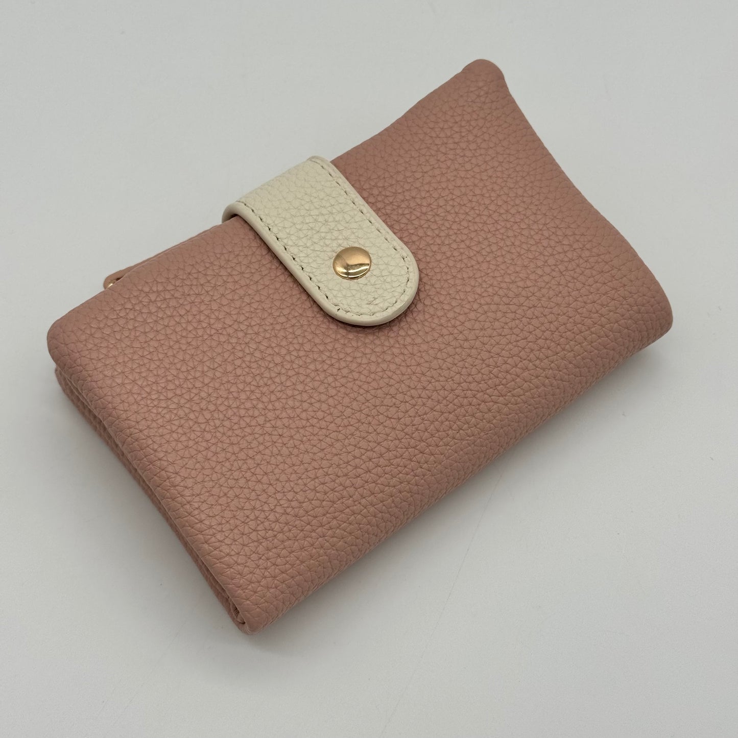 Faux Leather Two Tone Purse