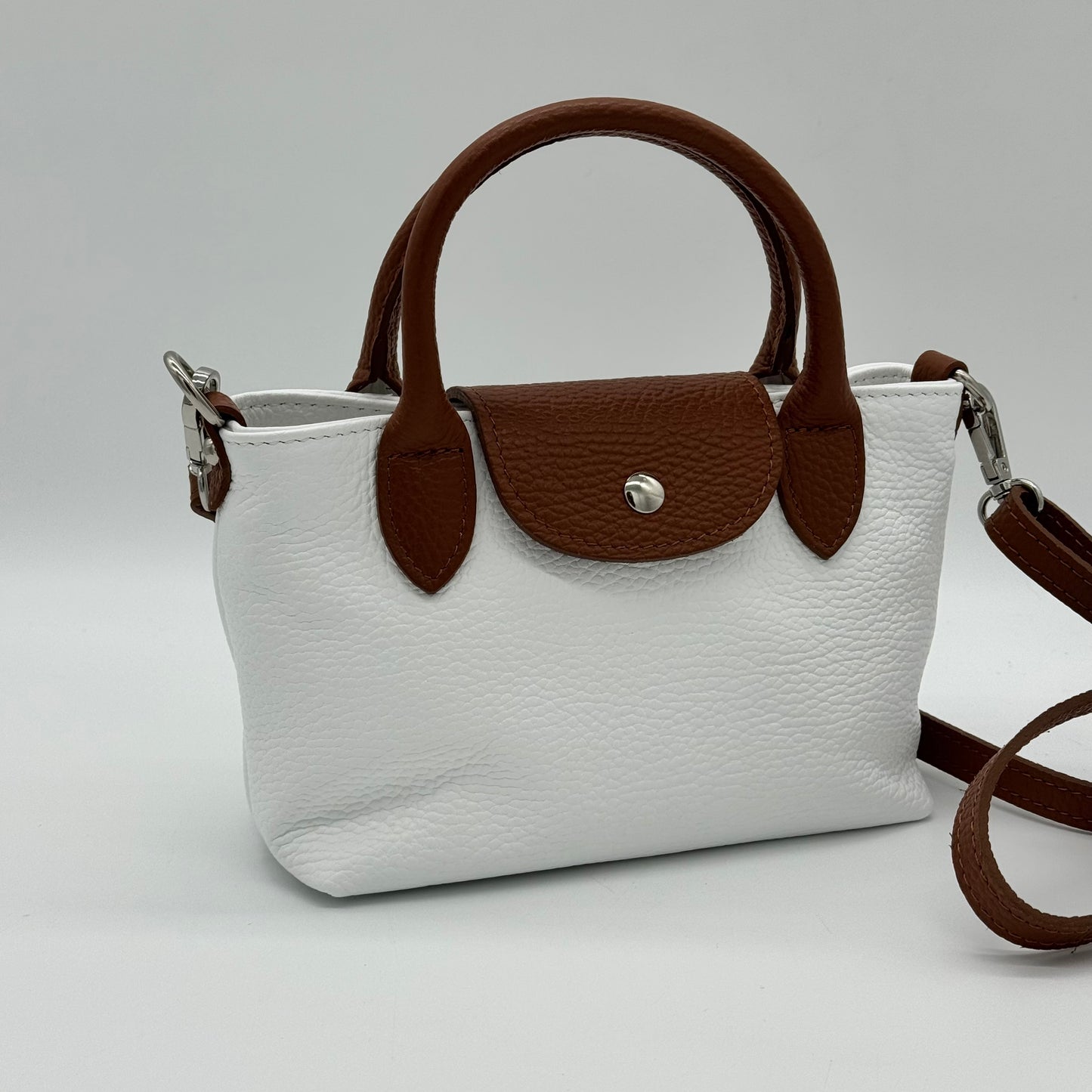 Leather Mini Tote Bag