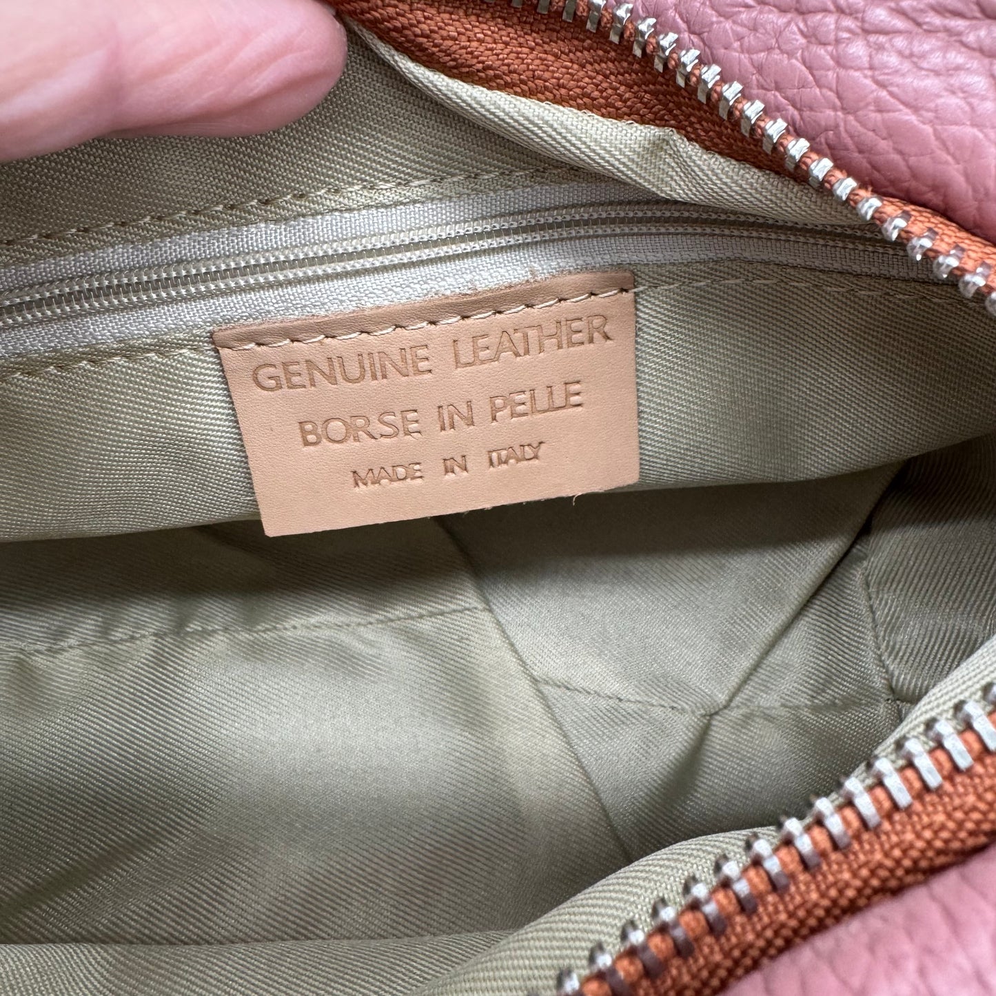 Leather Mini Tote Bag