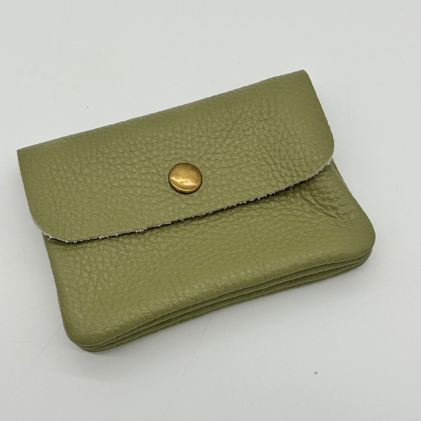 Leather Mini Popper Purse