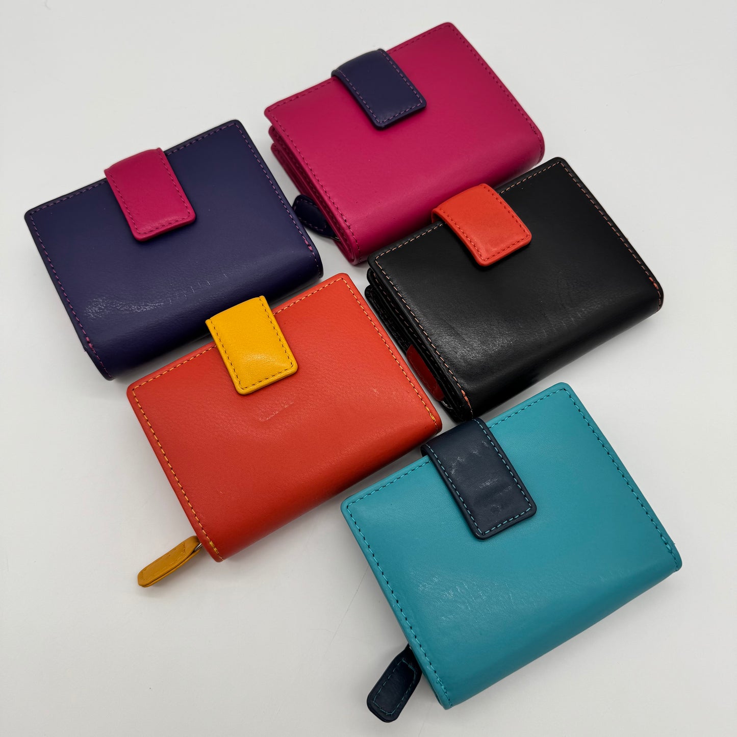 RFID Leather Wallet Purse