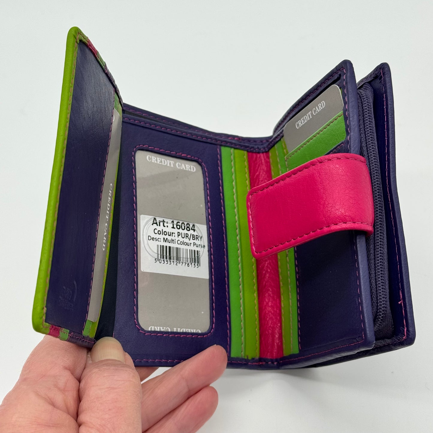 RFID Leather Wallet Purse