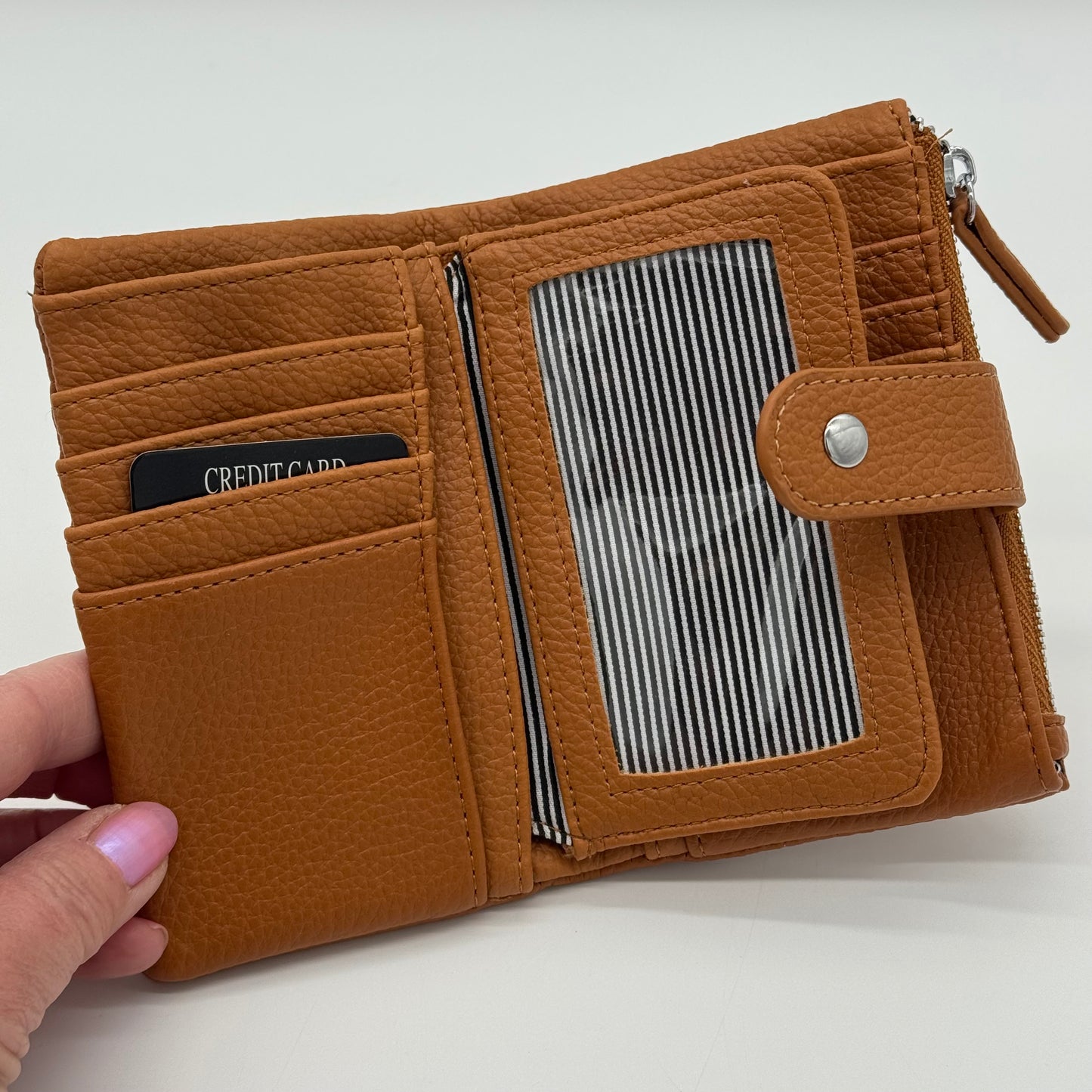 Faux Leather Purse