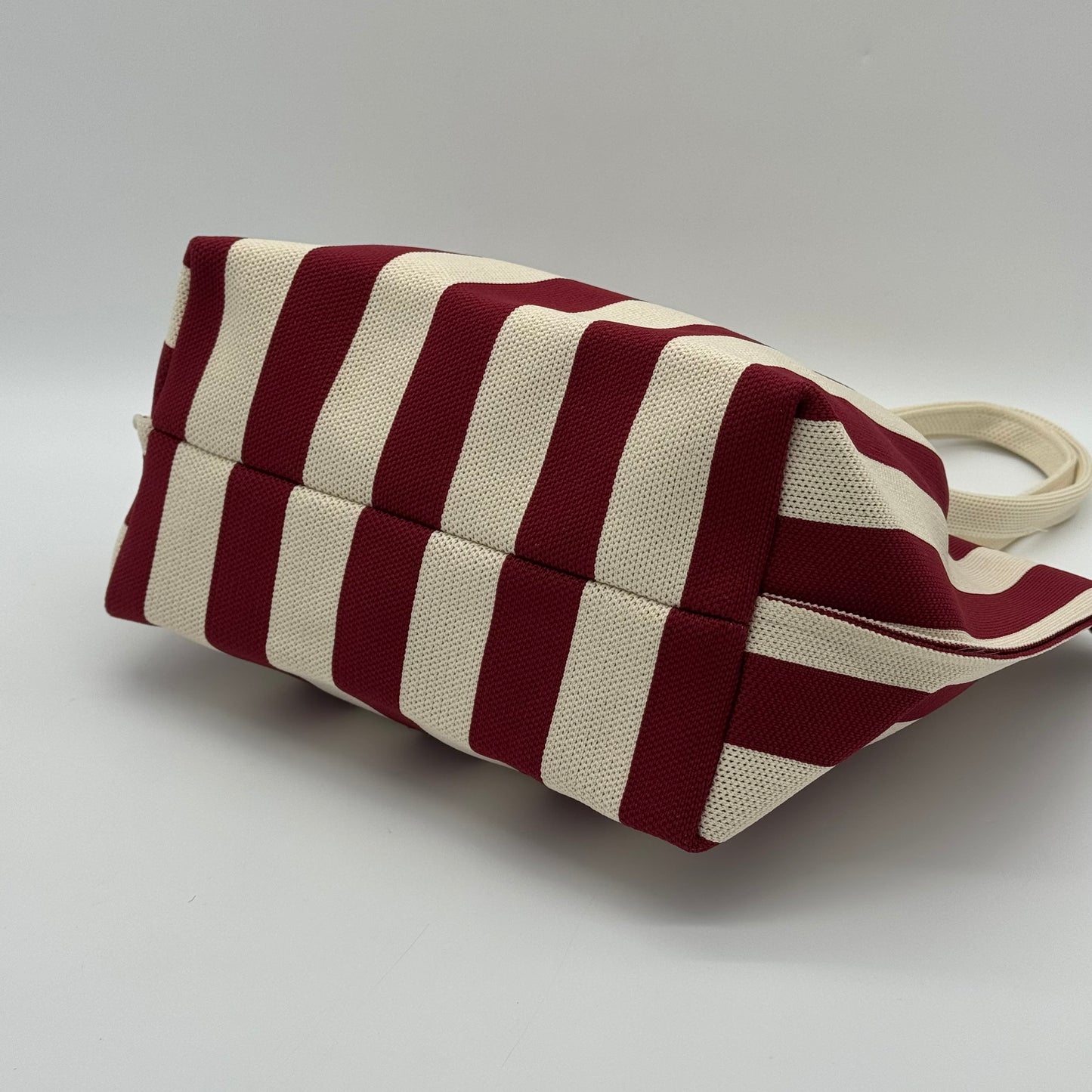 Woven Striped Shopper