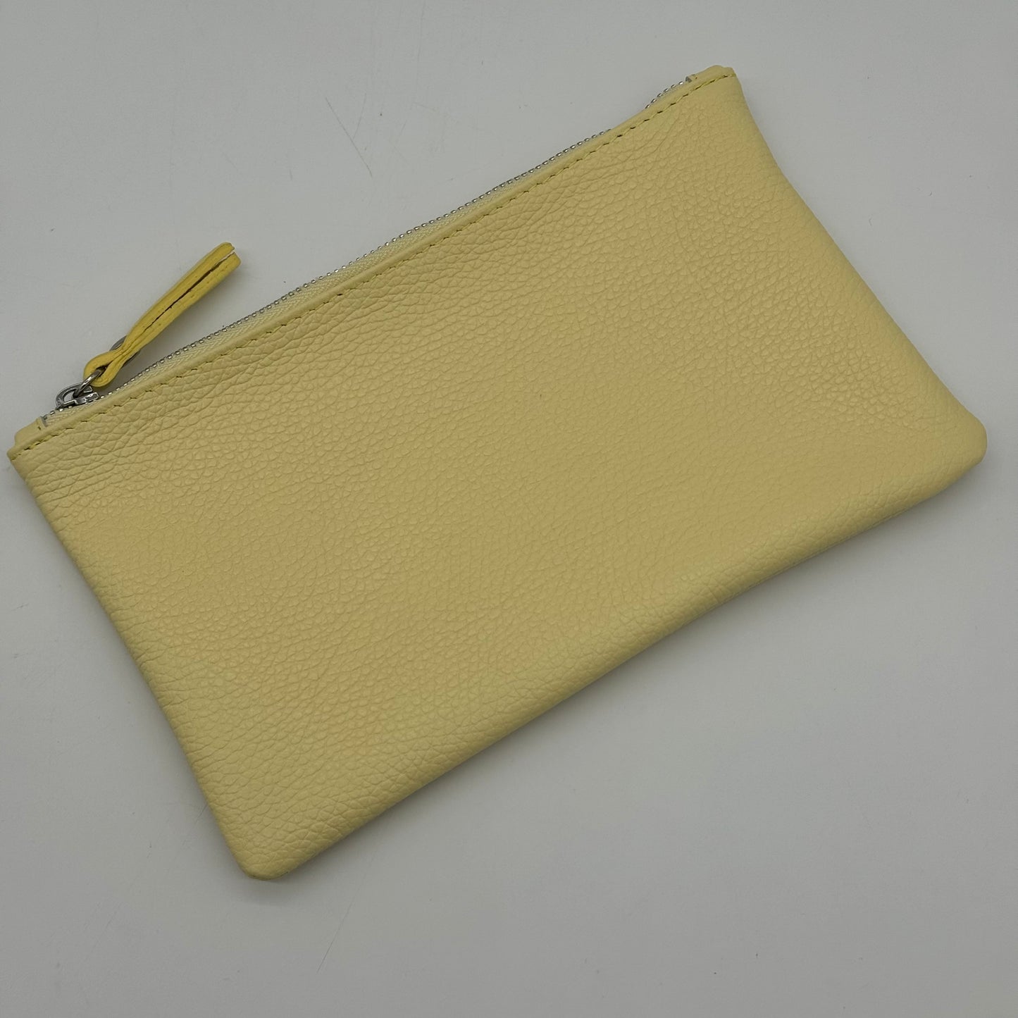 Leather Accessory Zipped Pouch