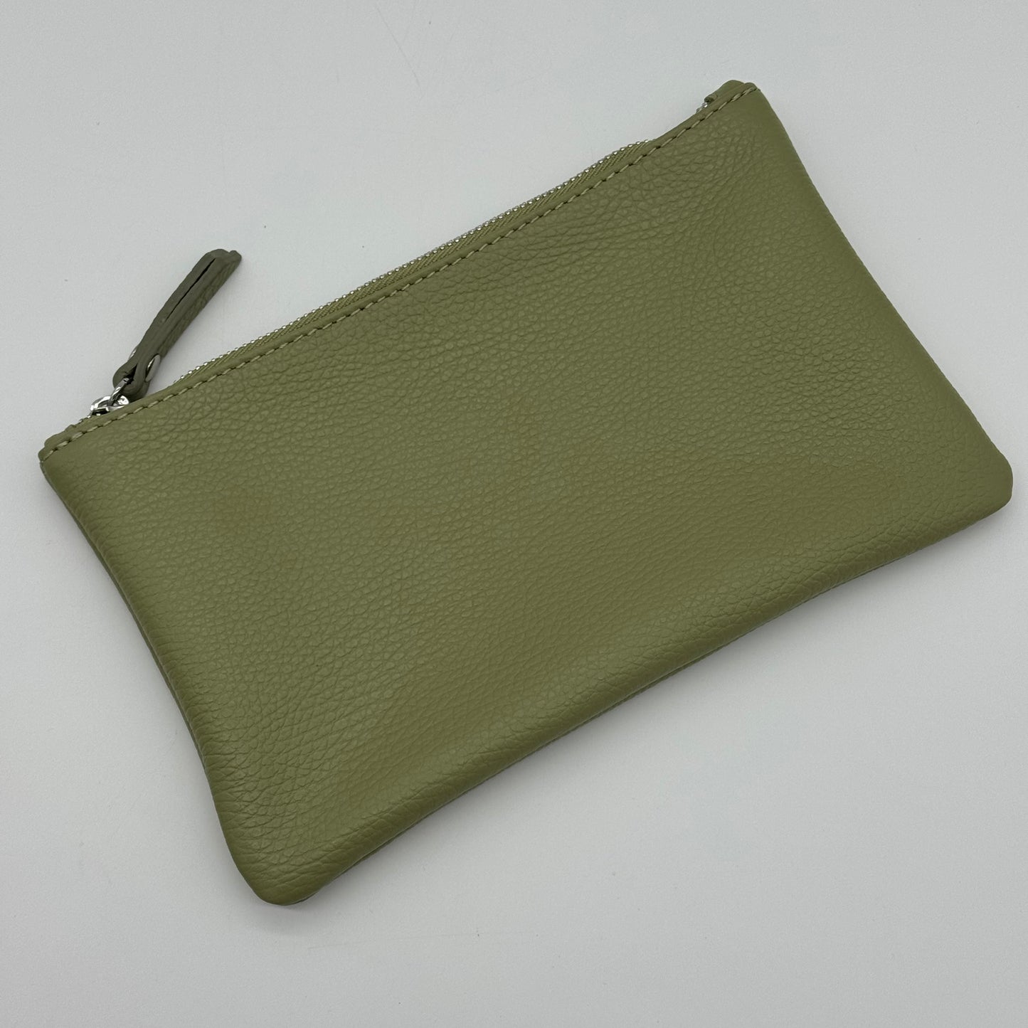 Leather Accessory Zipped Pouch