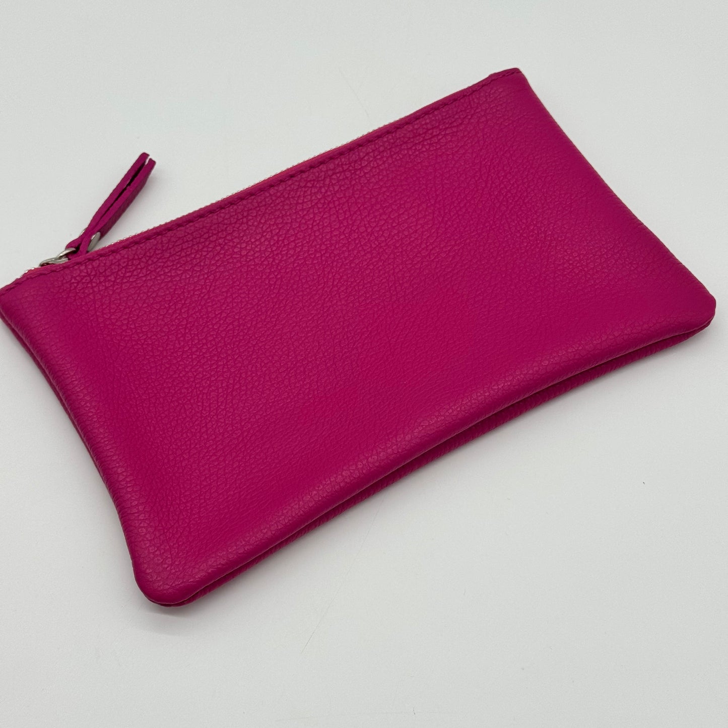 Leather Accessory Zipped Pouch
