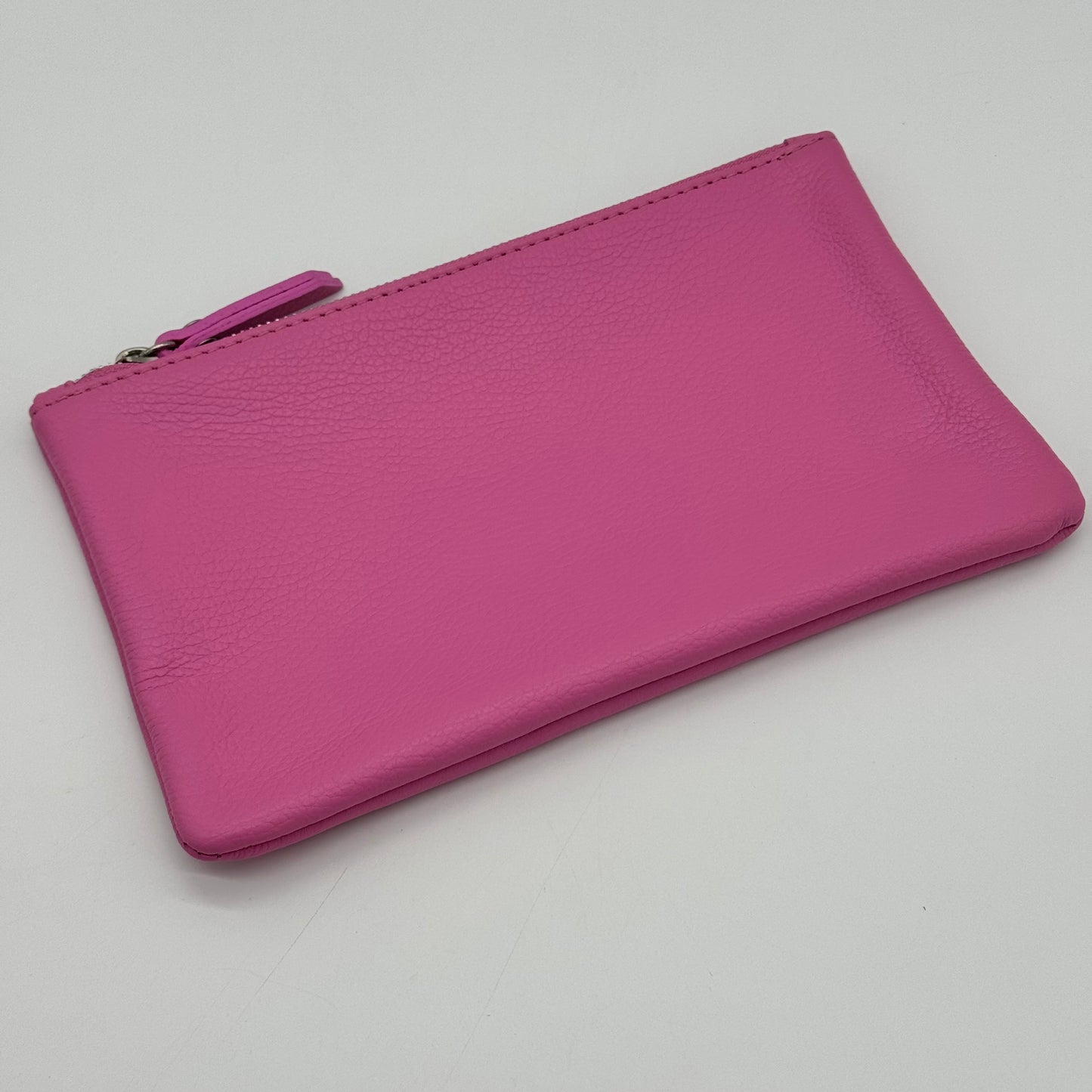 Leather Accessory Zipped Pouch
