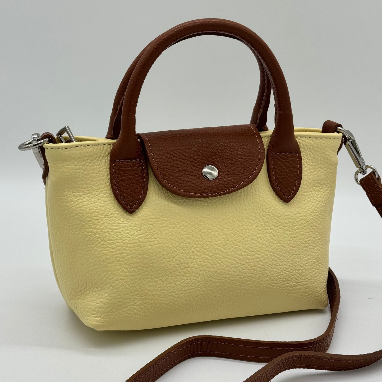 Leather Mini Tote Bag
